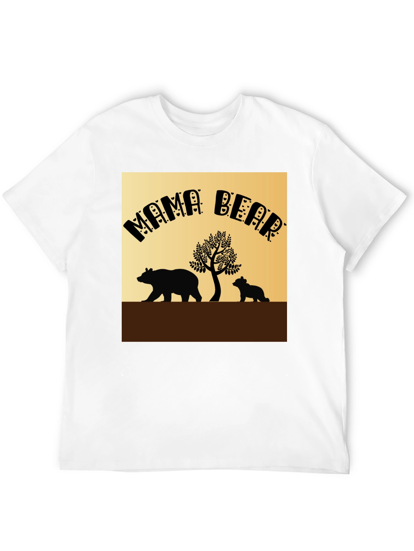 Mama Bear T-Shirt - Cute Family Design