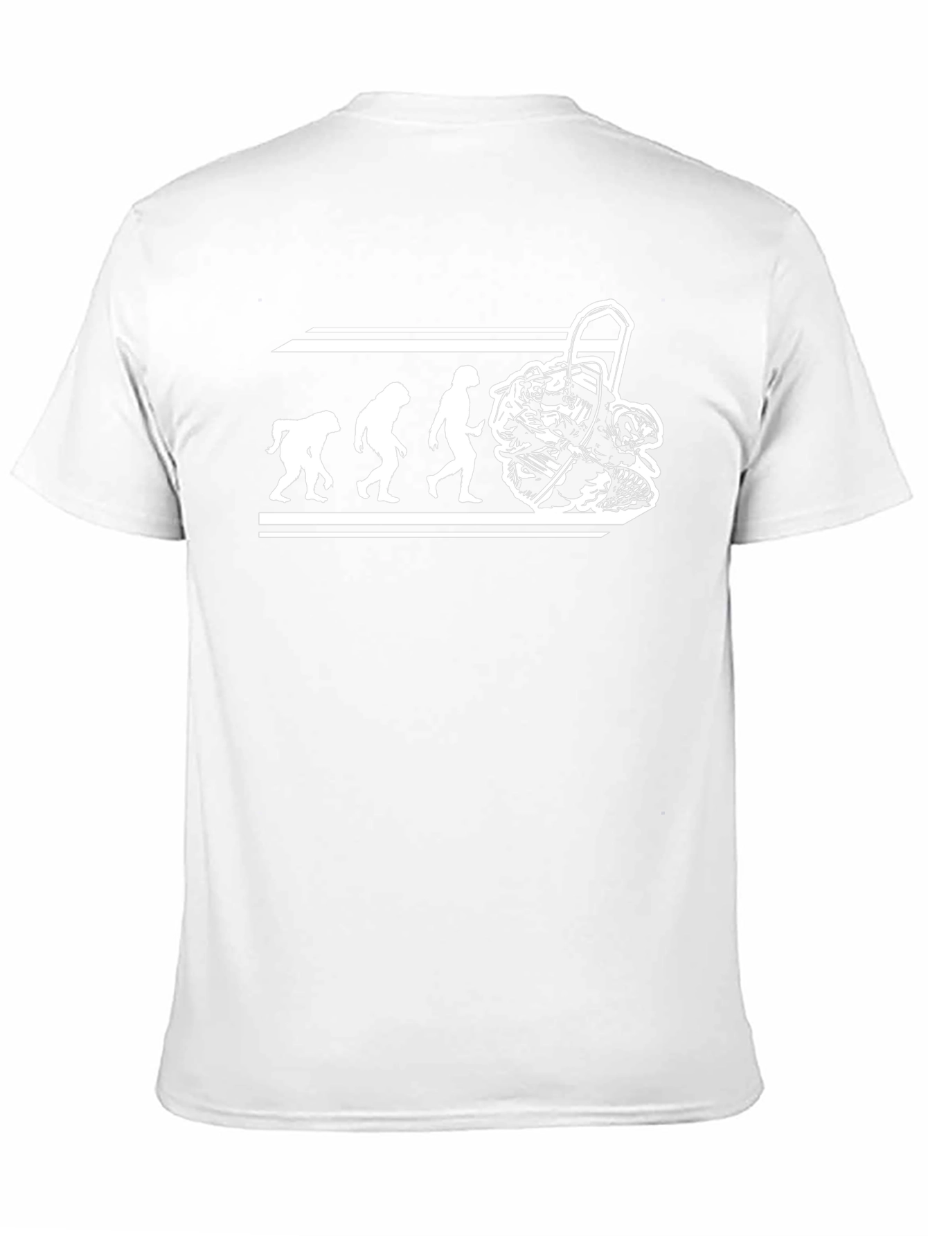 Evolution of Angling Black T-Shirt