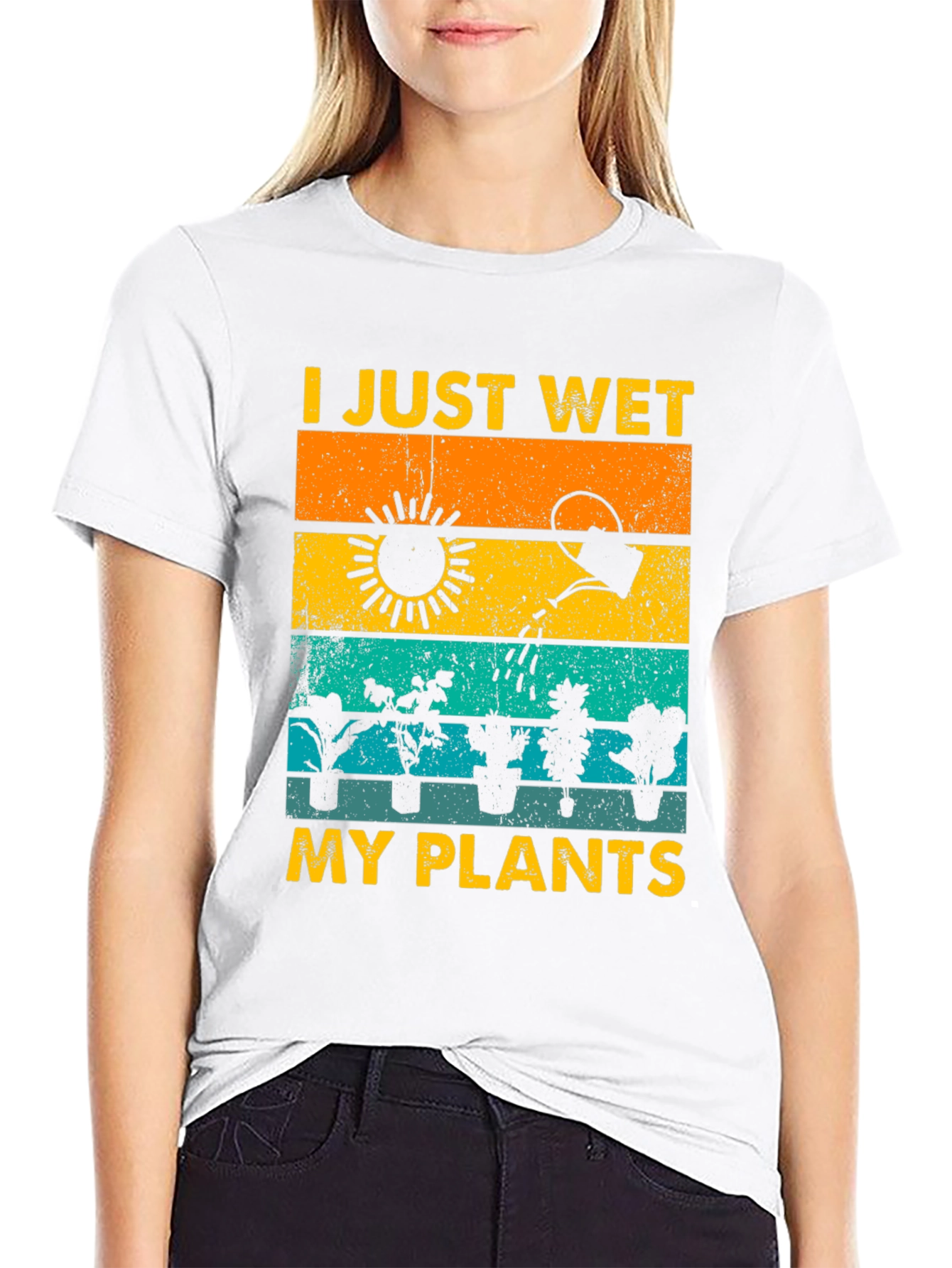 I Just Wet My Plants T-Shirt Gardener Gift