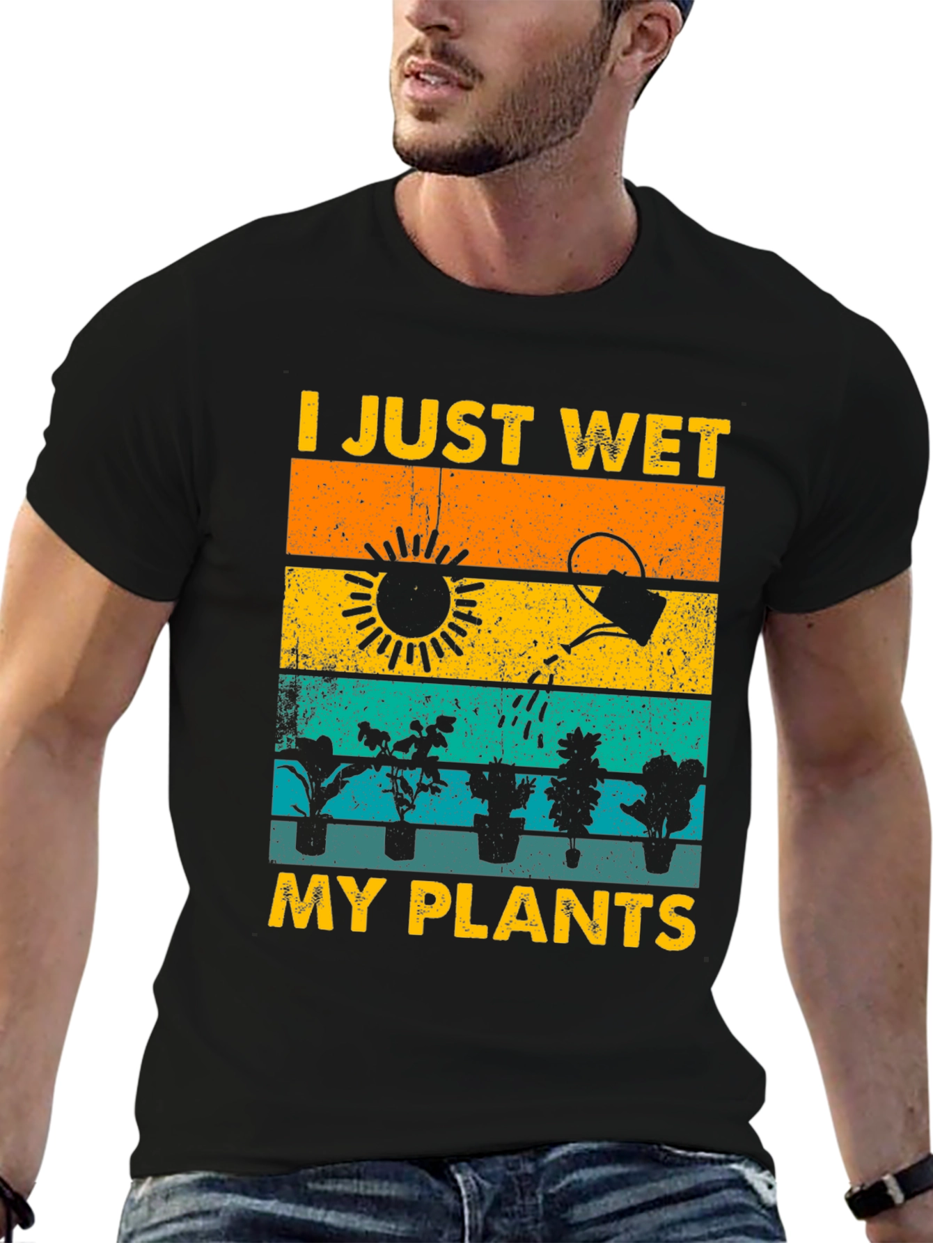 I Just Wet My Plants T-Shirt Gardener Gift