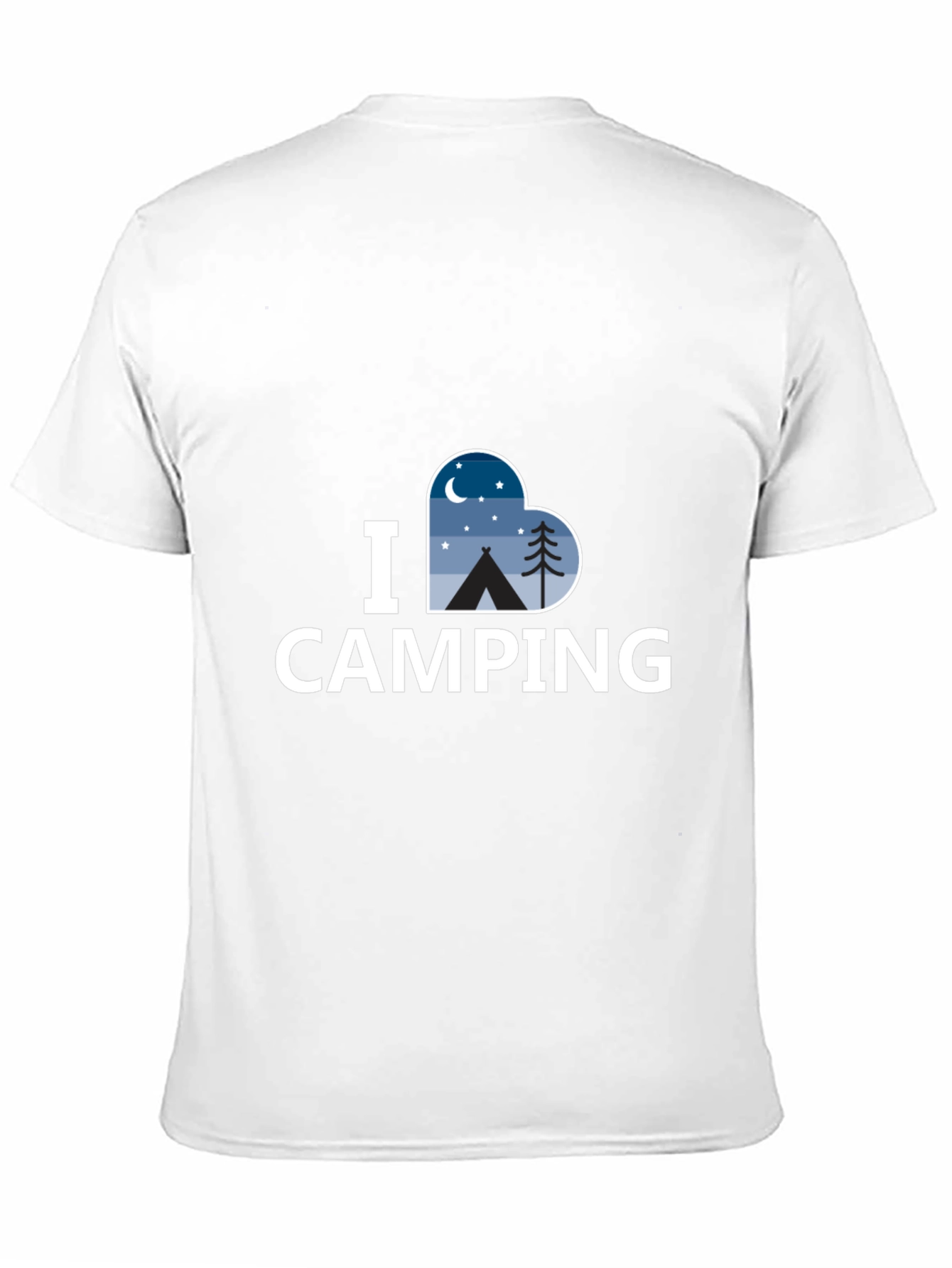 I Heart Camping Graphic Tee - Unisex