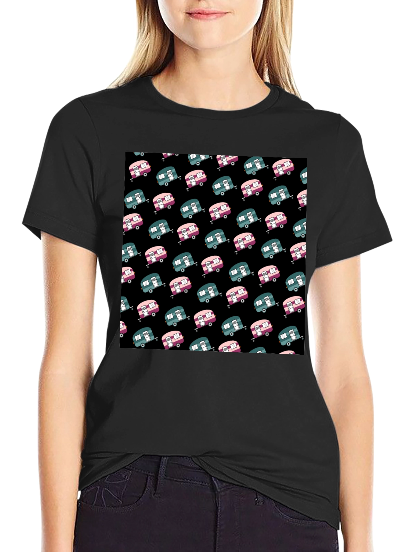 Retro Camper T-Shirt - RV Camping Adventure Tee