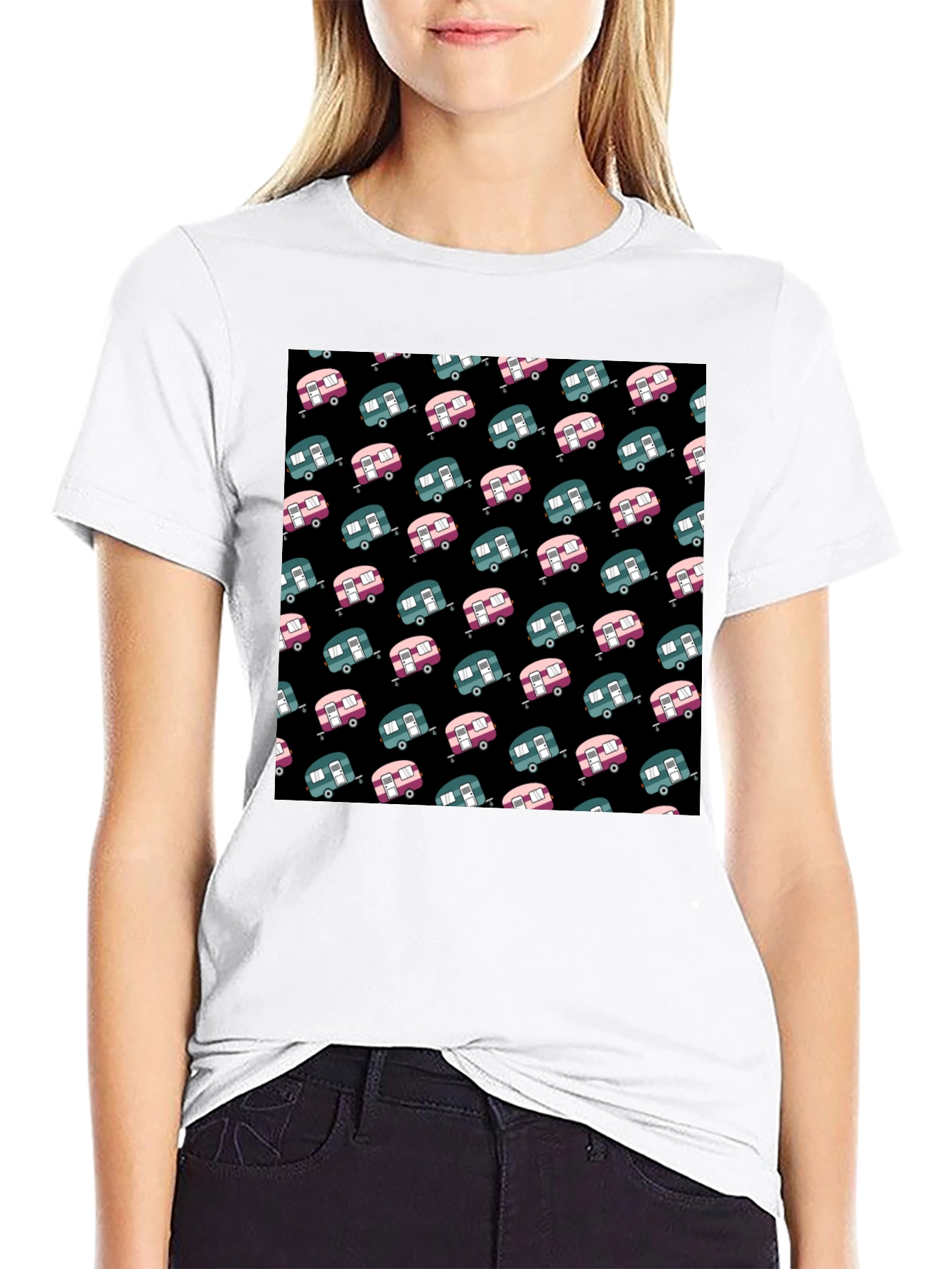 Retro Camper T-Shirt - RV Camping Adventure Tee