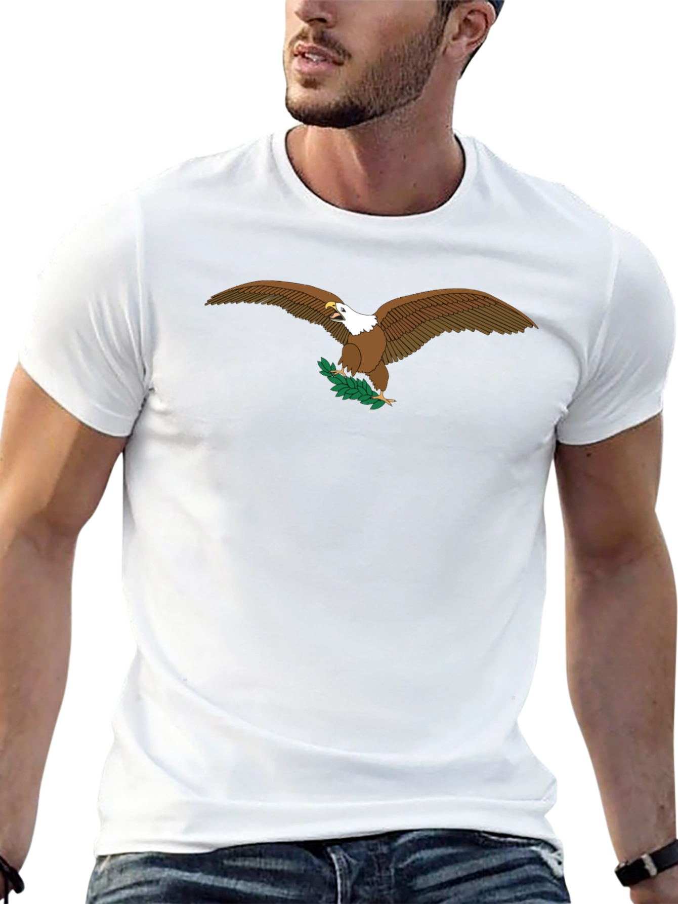 Eagle Graphic Black T-Shirt