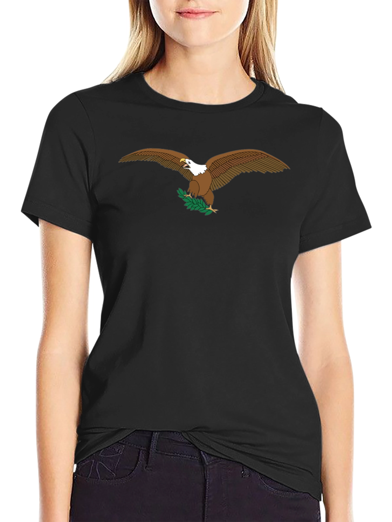 Eagle Graphic Black T-Shirt
