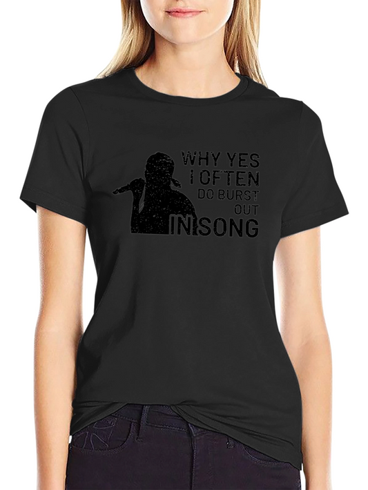 Burst Out In Song Graphic Tee