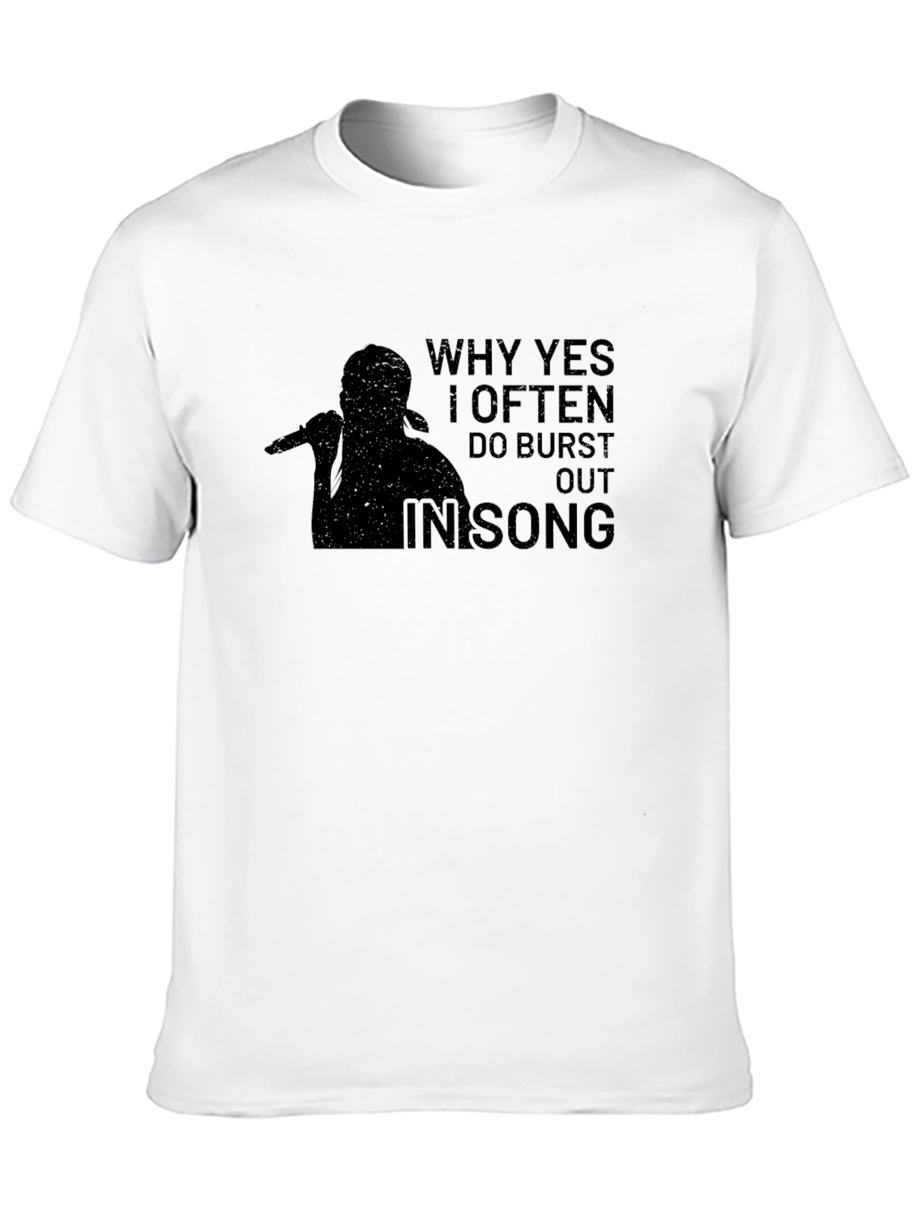 Burst Out In Song Graphic Tee