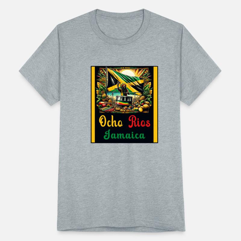Jamaica Ocho Rios Reggae Design