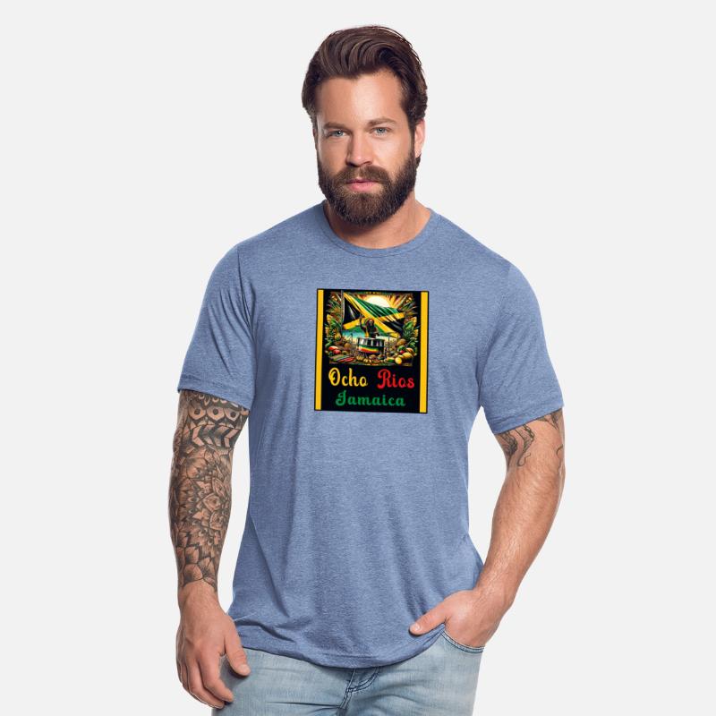Jamaica Ocho Rios Reggae Design