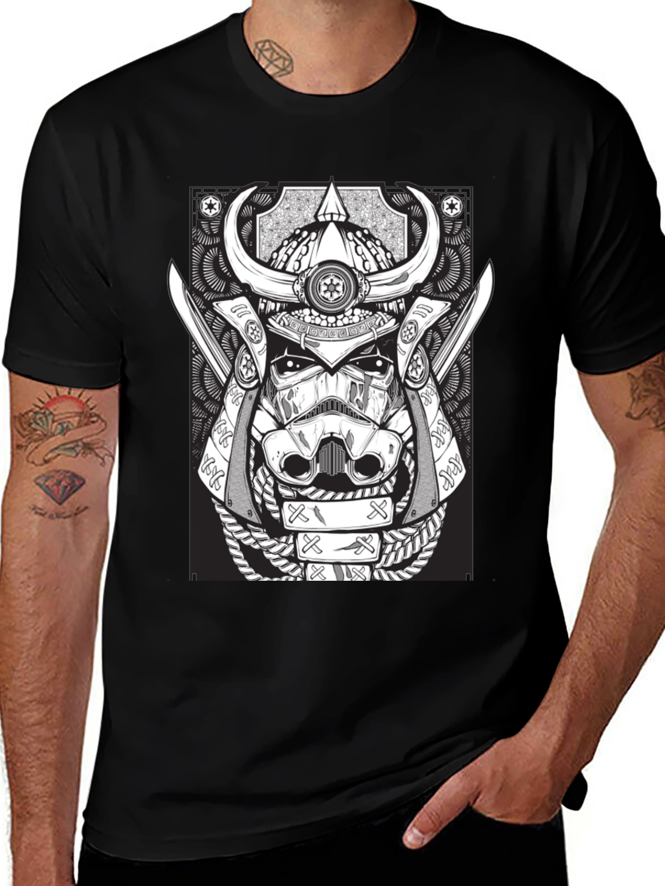 Stormtrooper Samurai T-Shirt - Unique Graphic Tee
