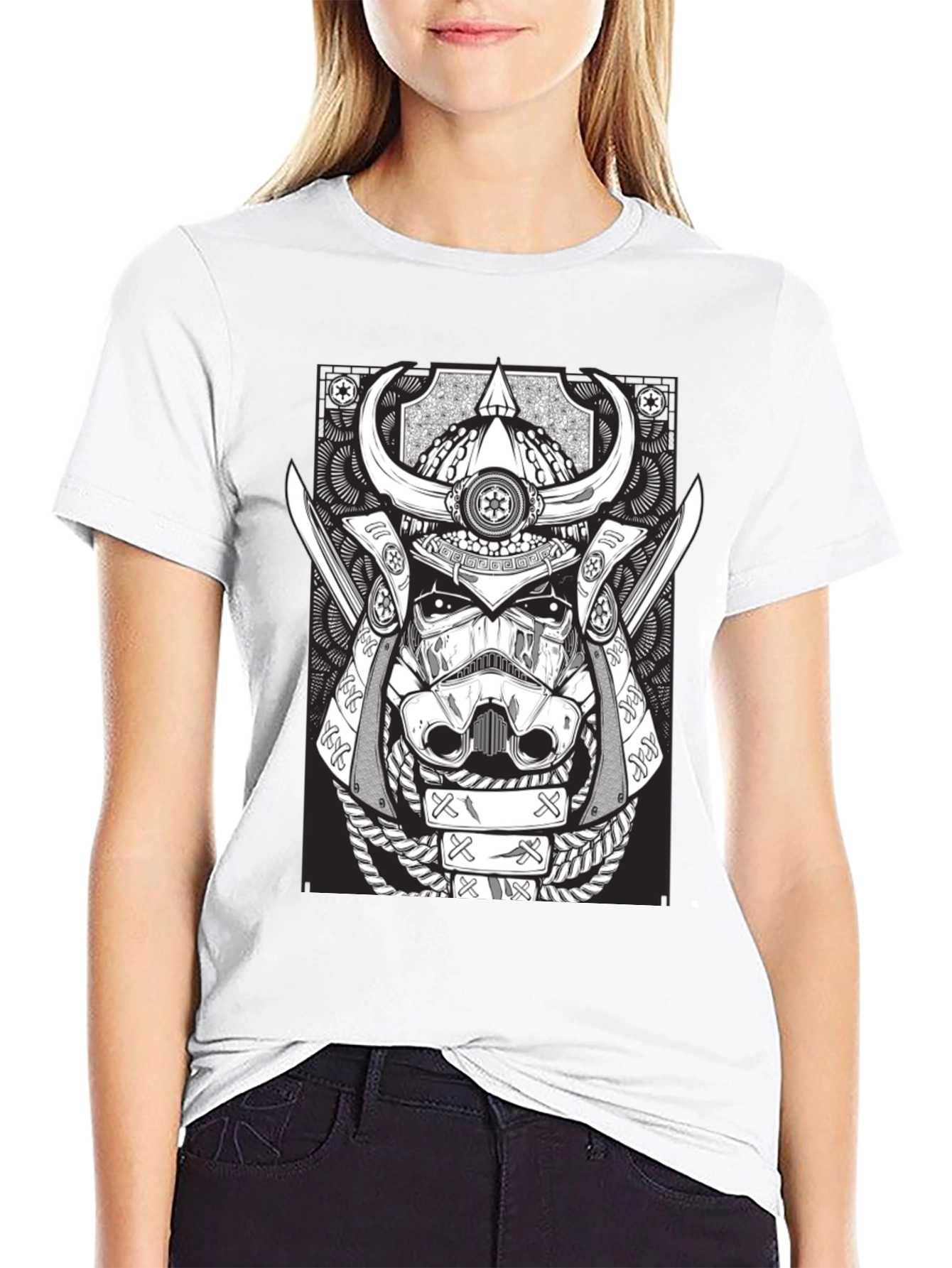 Stormtrooper Samurai T-Shirt - Unique Graphic Tee