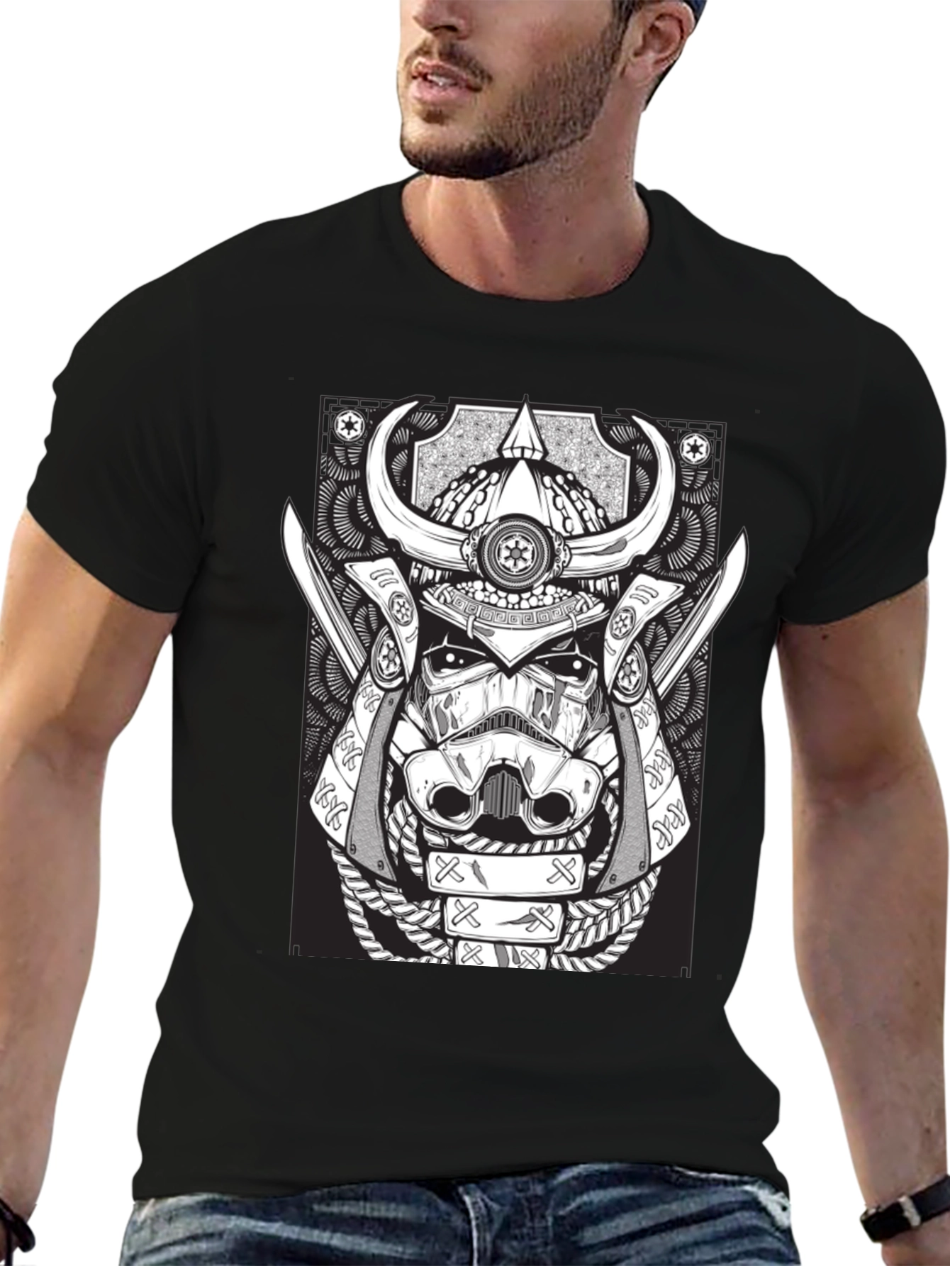 Stormtrooper Samurai T-Shirt - Unique Graphic Tee