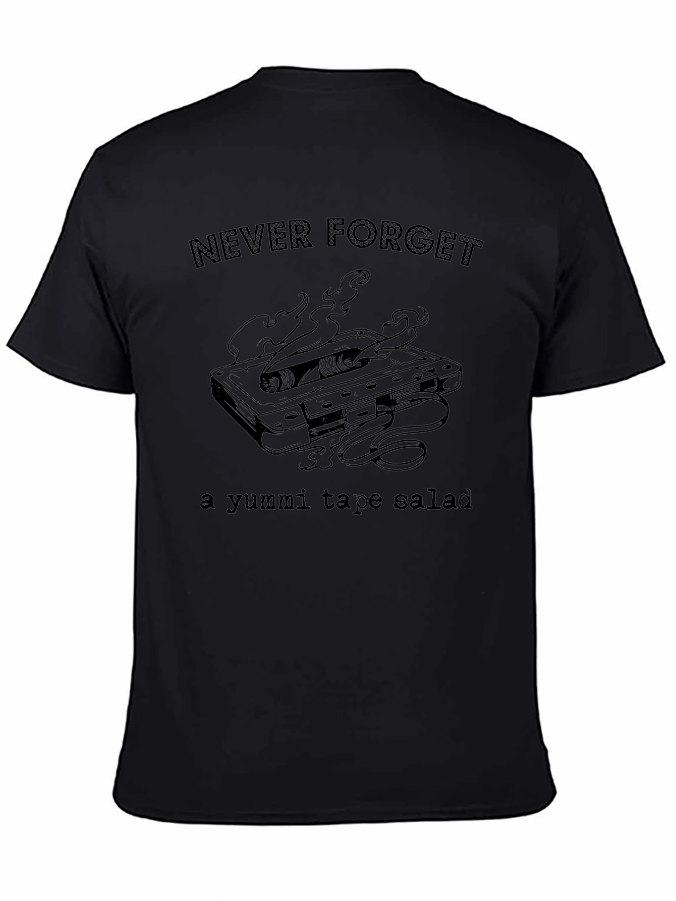 Never Forget Cassette Tape Graphic Tee