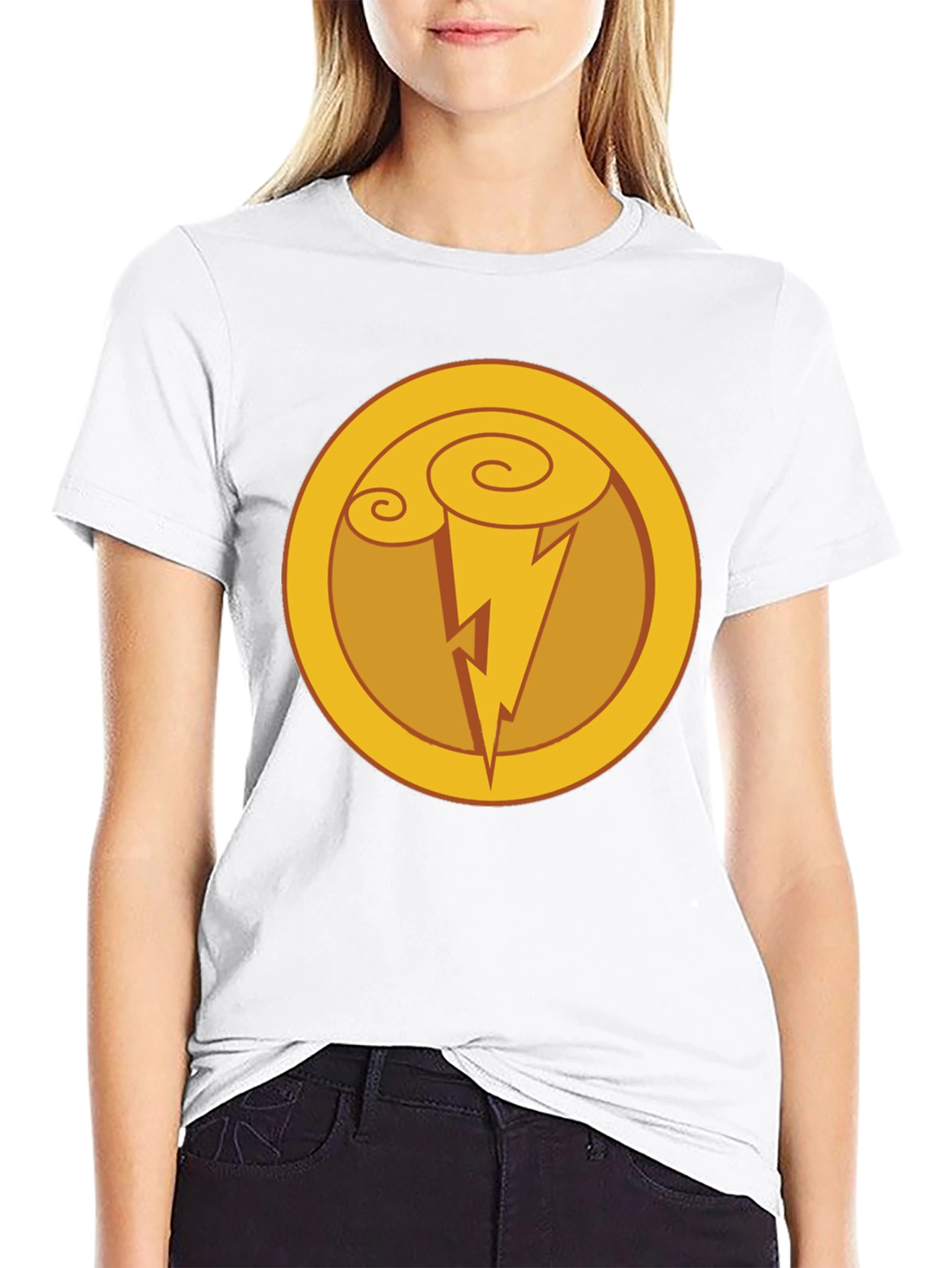 Hercules Inspired Lightning Bolt Graphic Tee