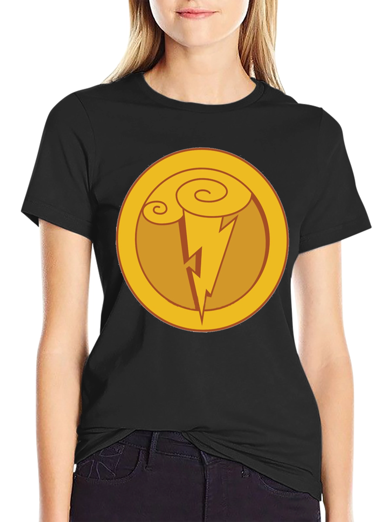 Hercules Inspired Lightning Bolt Graphic Tee