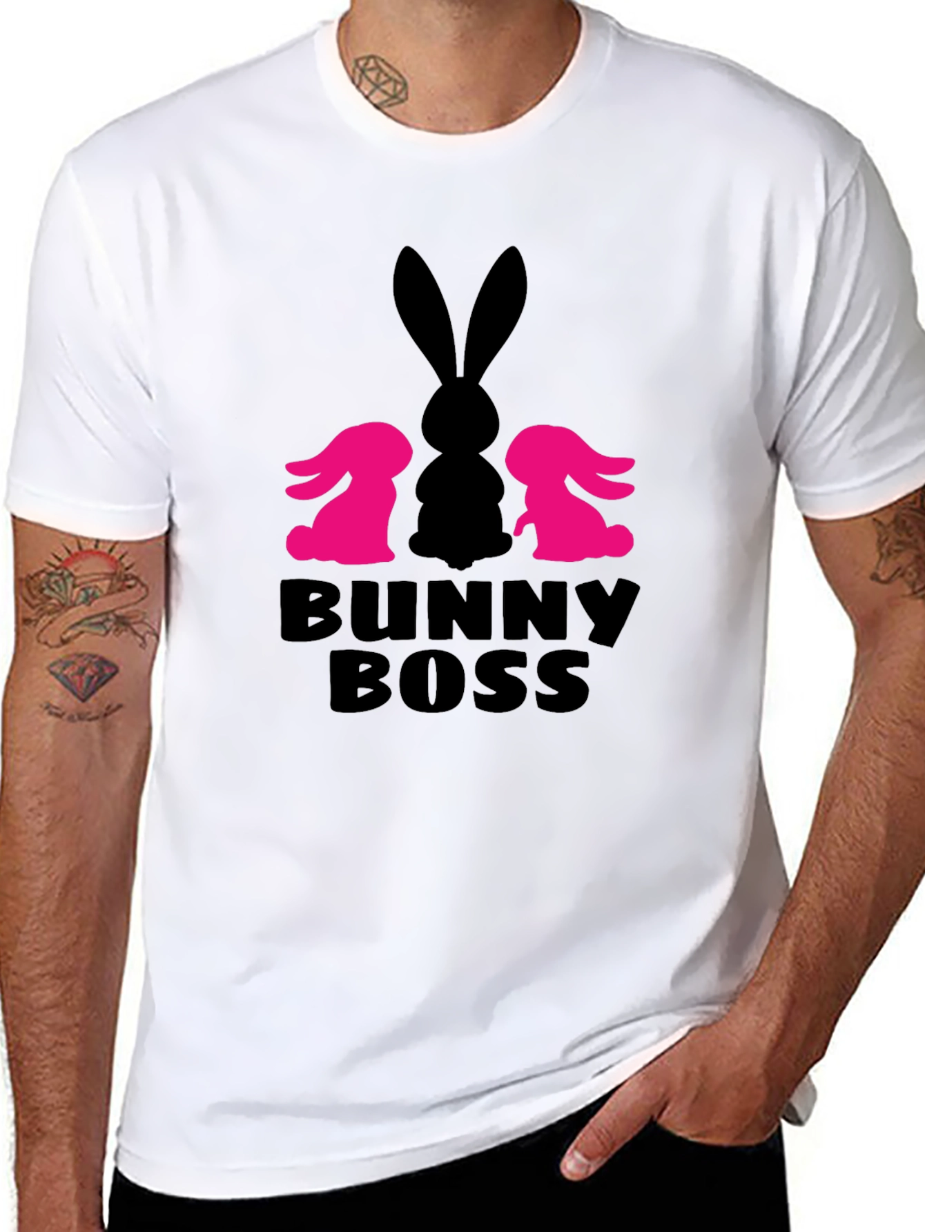 Bunny Boss Graphic Tee