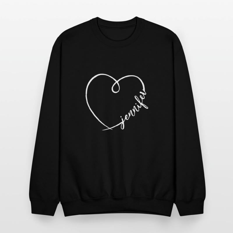 Jennifer Name Heart Calligraphy