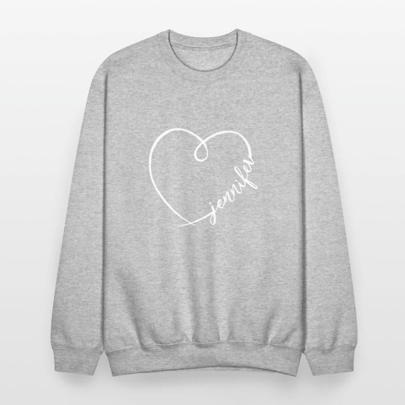 Jennifer Name Heart Calligraphy