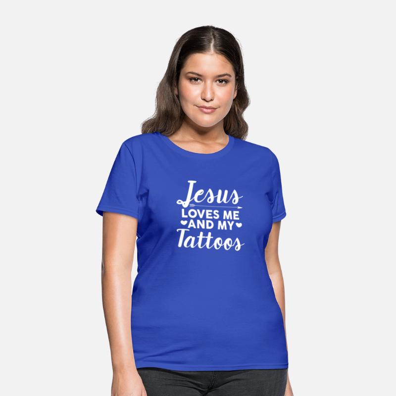 Jesus Loves Me And My Tattoos Christian