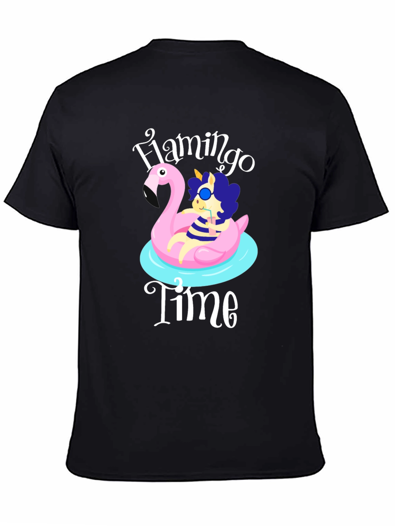 Flamingo Time T-Shirt Summer Ready
