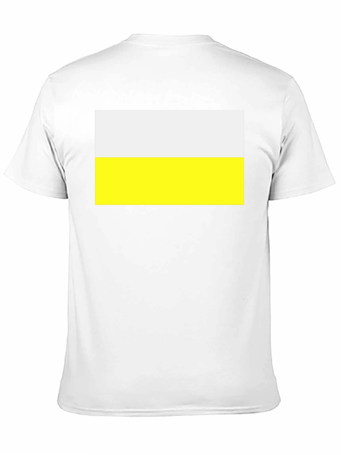 Stylish Black Tee with Ukraine Flag Graphic