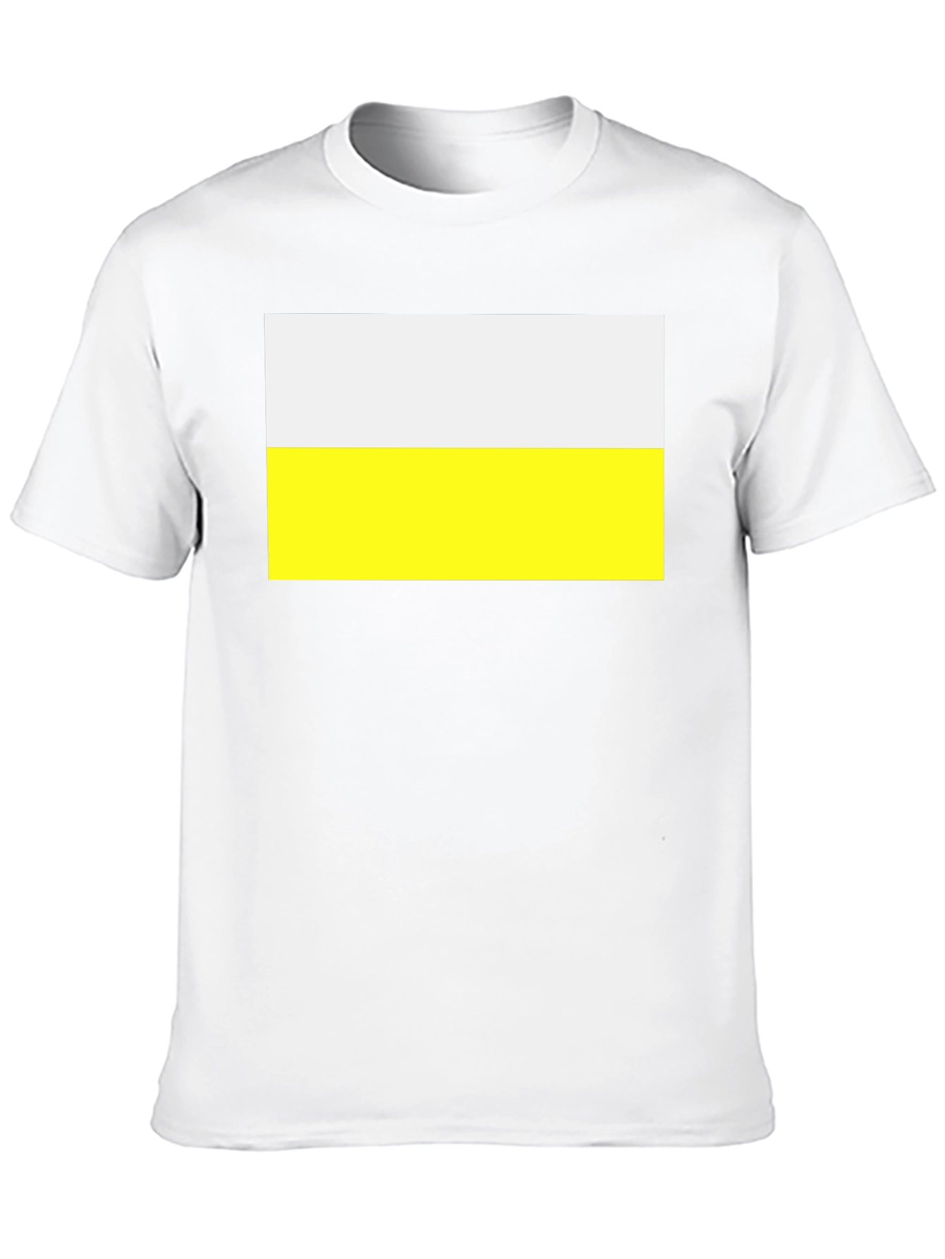 Stylish Black Tee with Ukraine Flag Graphic