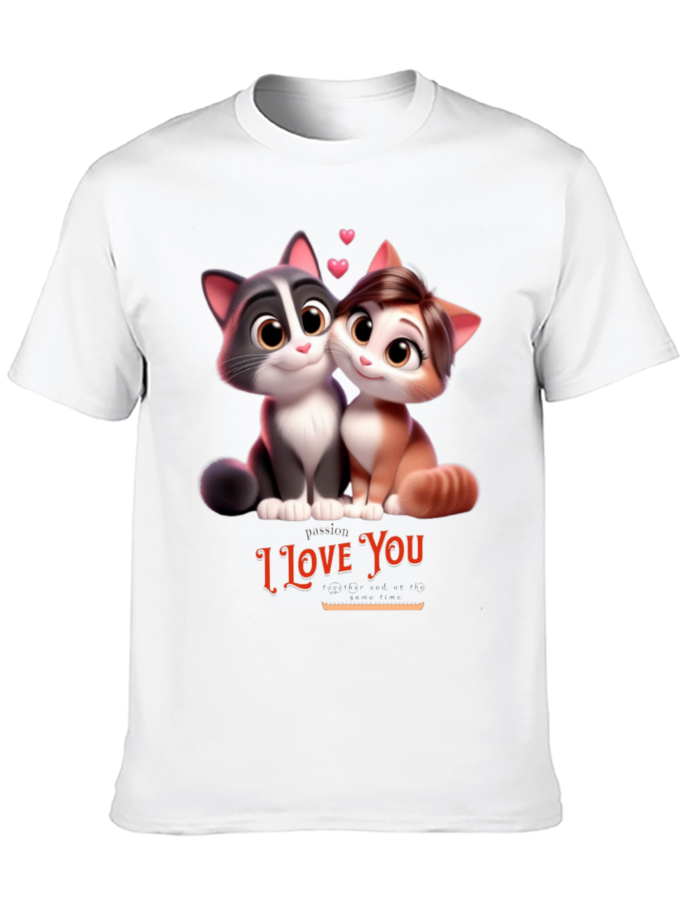 I Love You Cats T-Shirt
