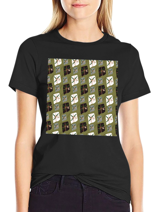 Gift Boxes Patterned T-Shirt