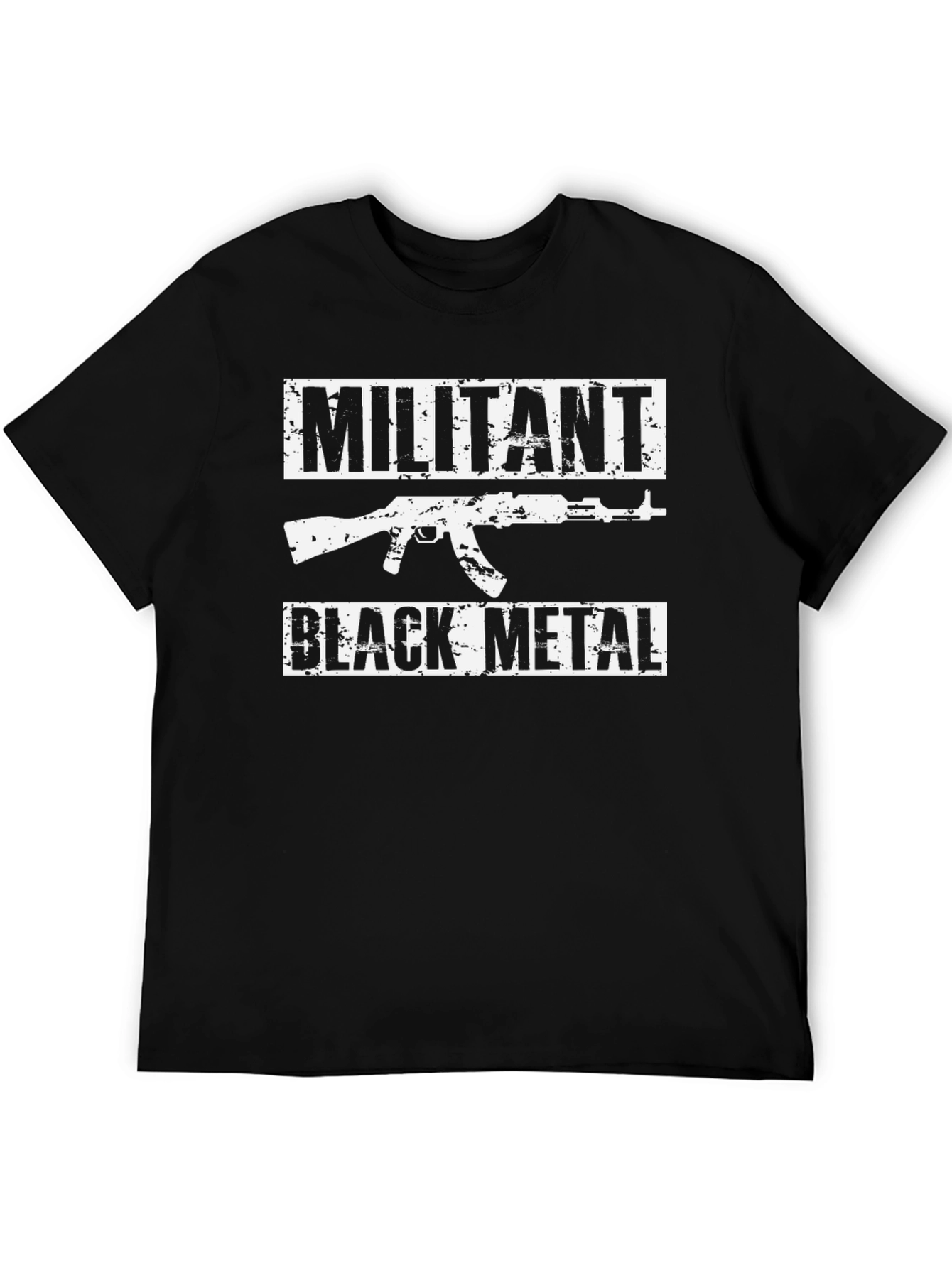 Militant Black Metal T-Shirt - Graphic Tee