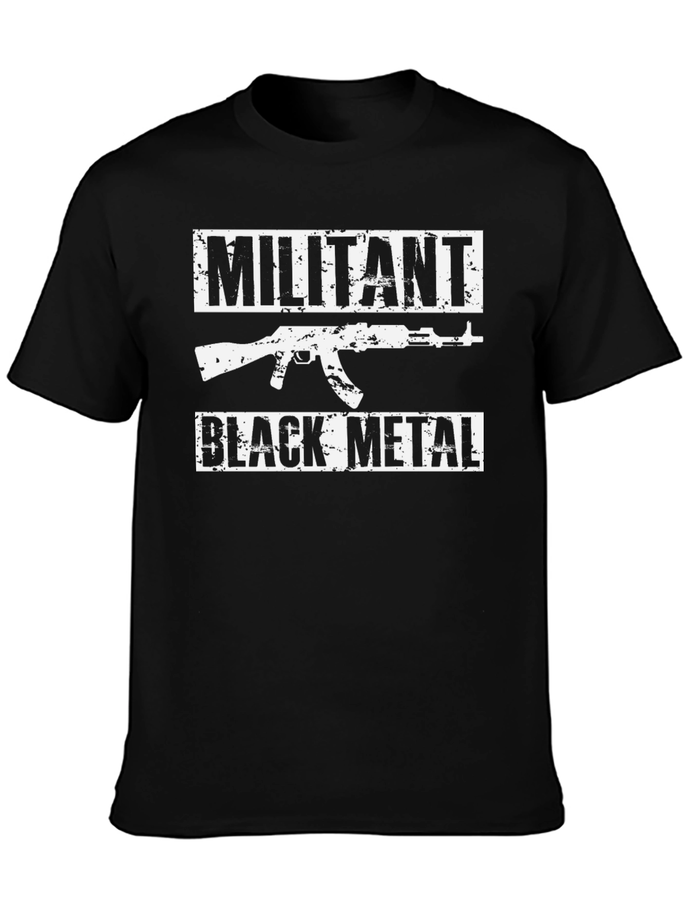Militant Black Metal T-Shirt - Graphic Tee