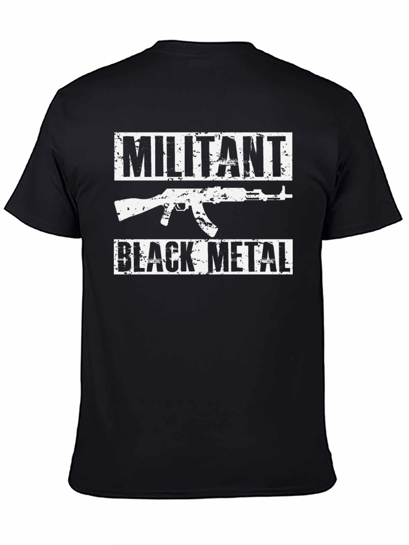 Militant Black Metal T-Shirt - Graphic Tee