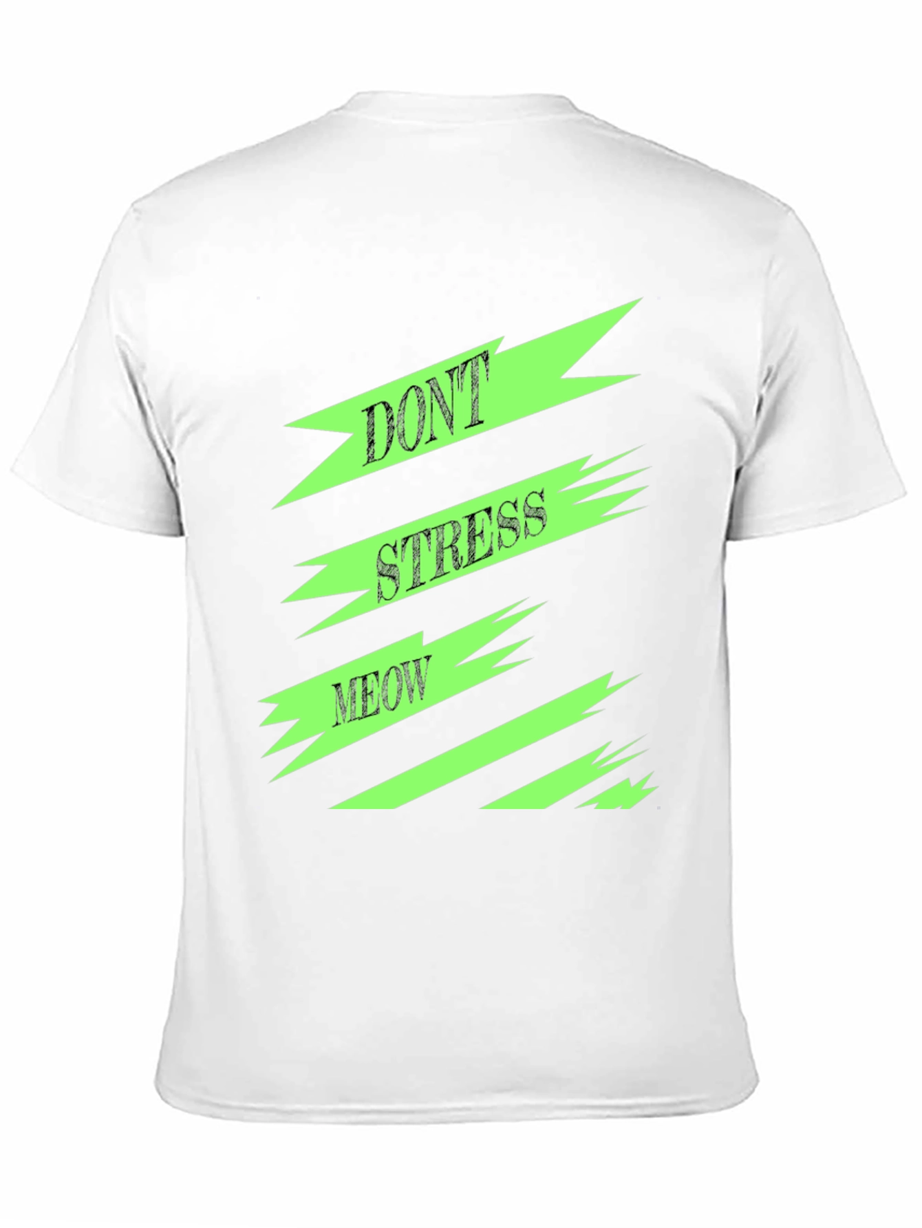 Dont Stress Meow Graphic T-Shirt
