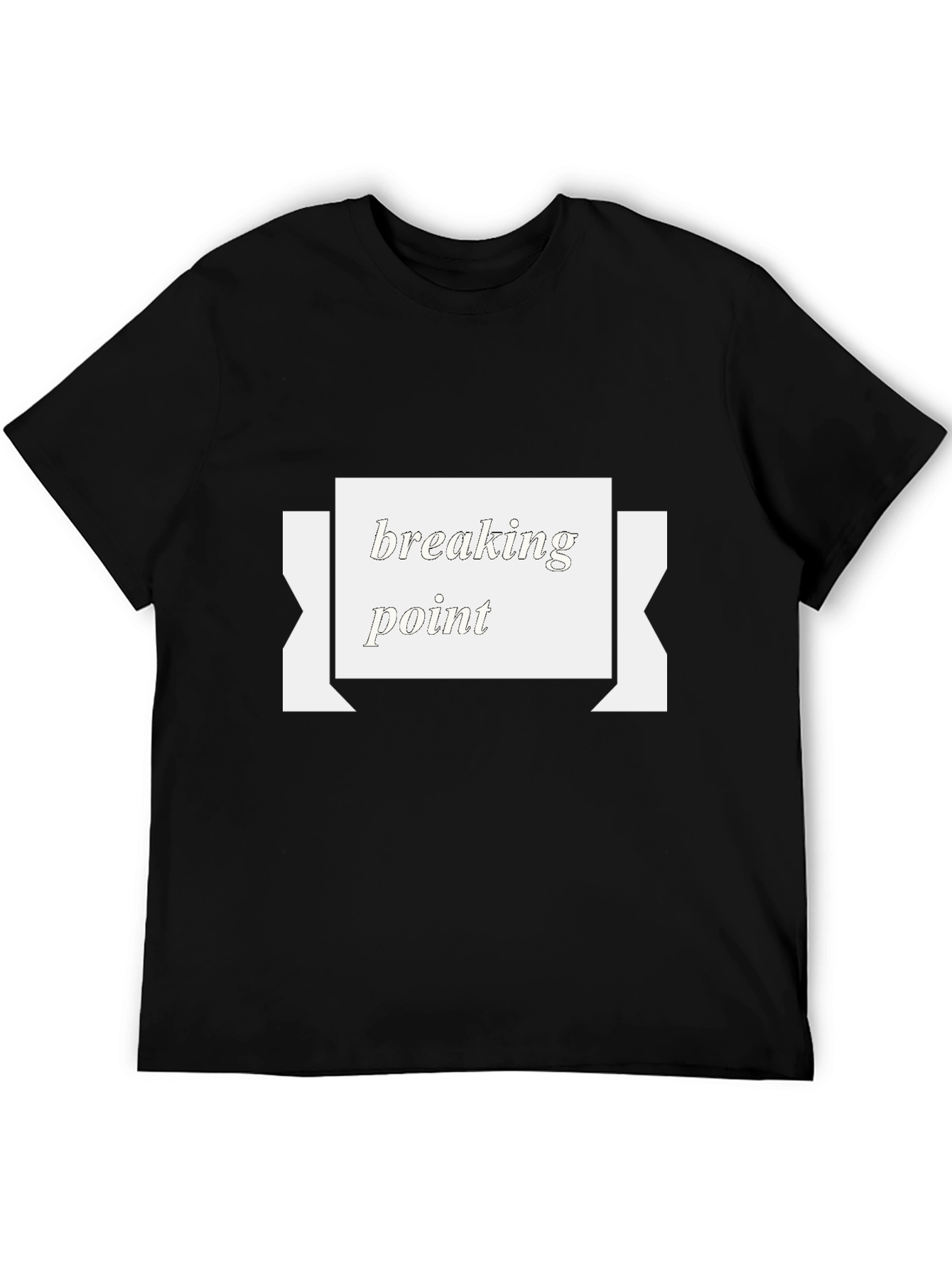 Breaking Point Graphic Tee - Cool Modern Design
