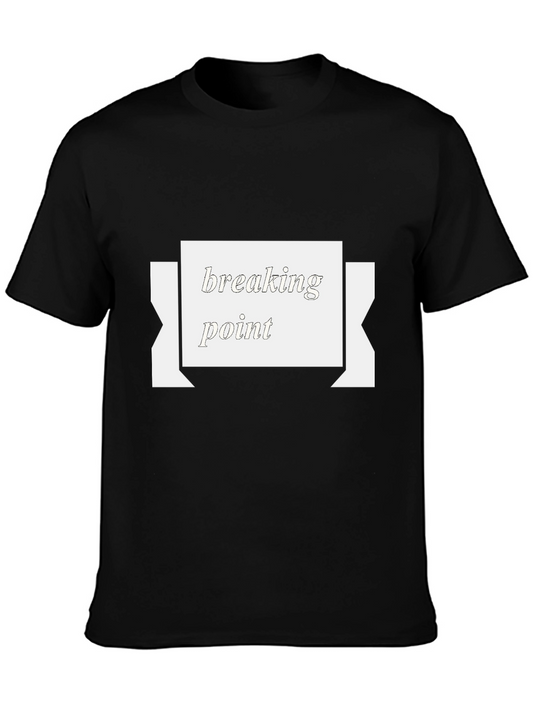 Breaking Point Graphic Tee - Cool Modern Design