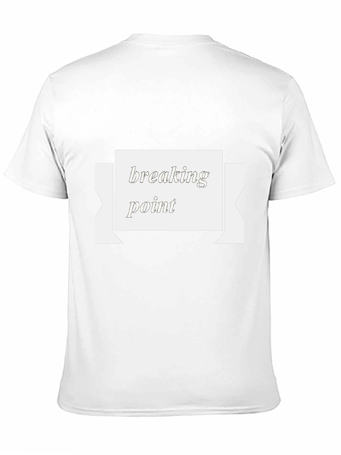 Breaking Point Graphic Tee - Cool Modern Design