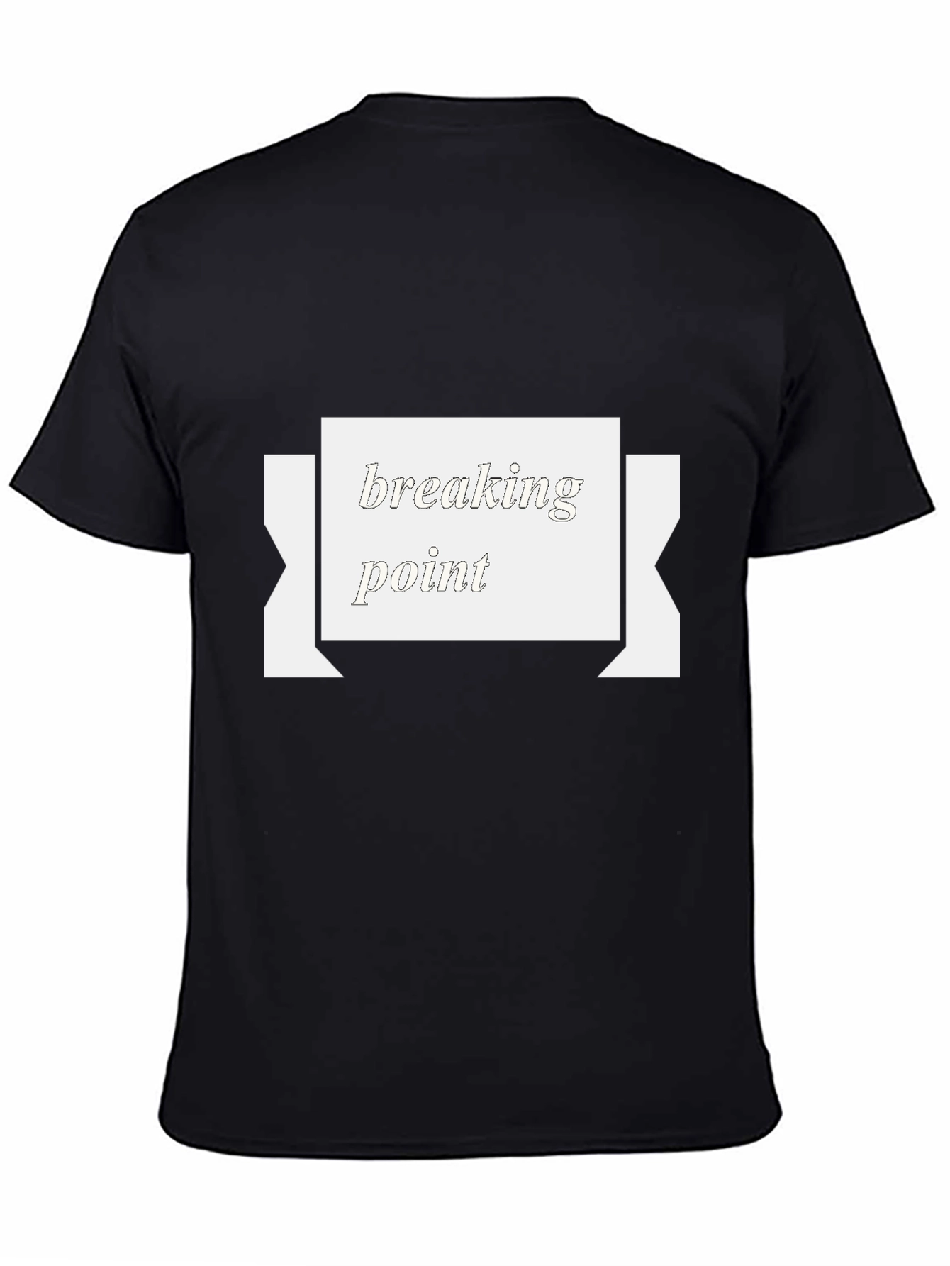 Breaking Point Graphic Tee - Cool Modern Design
