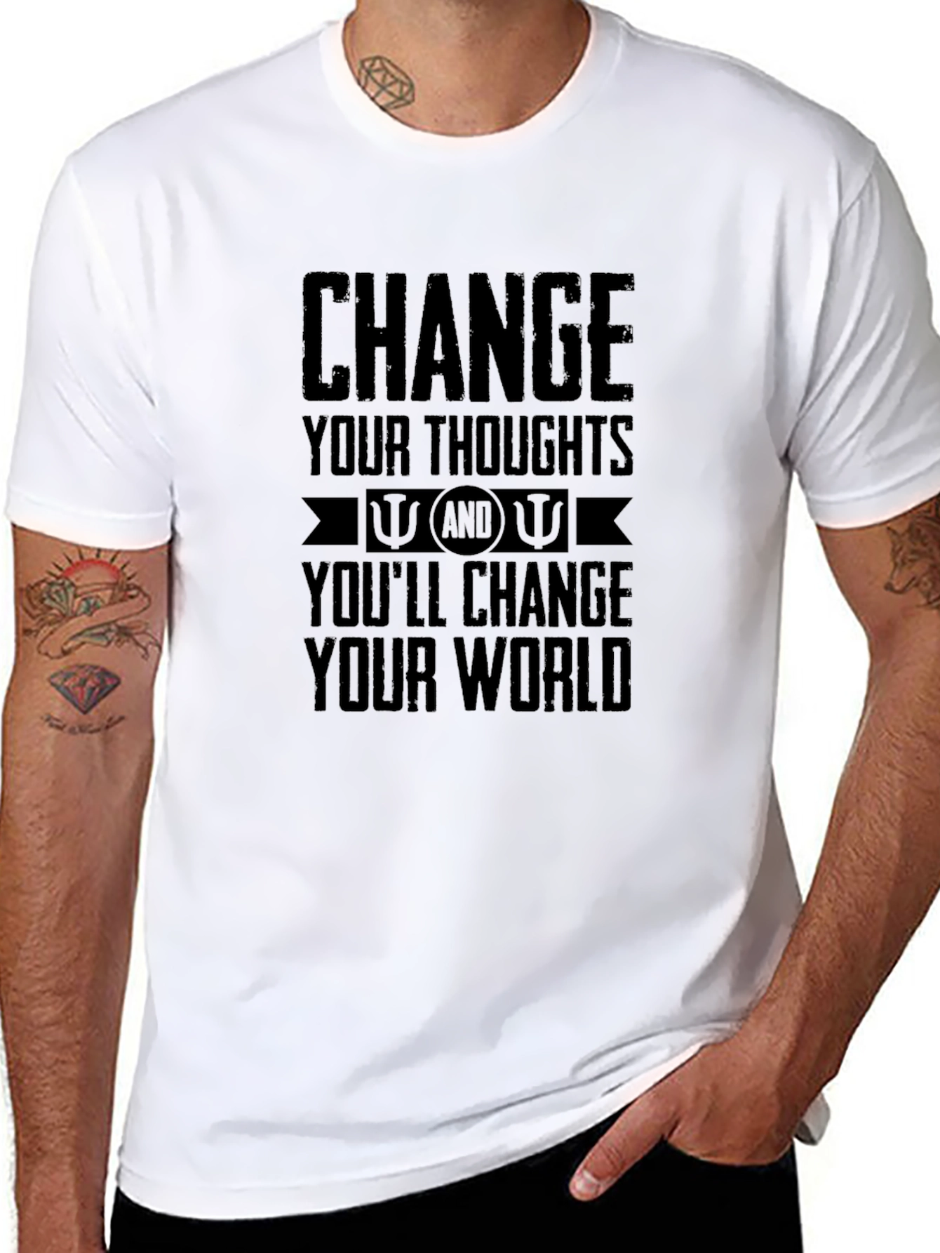 Change Your Thoughts T-Shirt - Motivational Graphic Tee