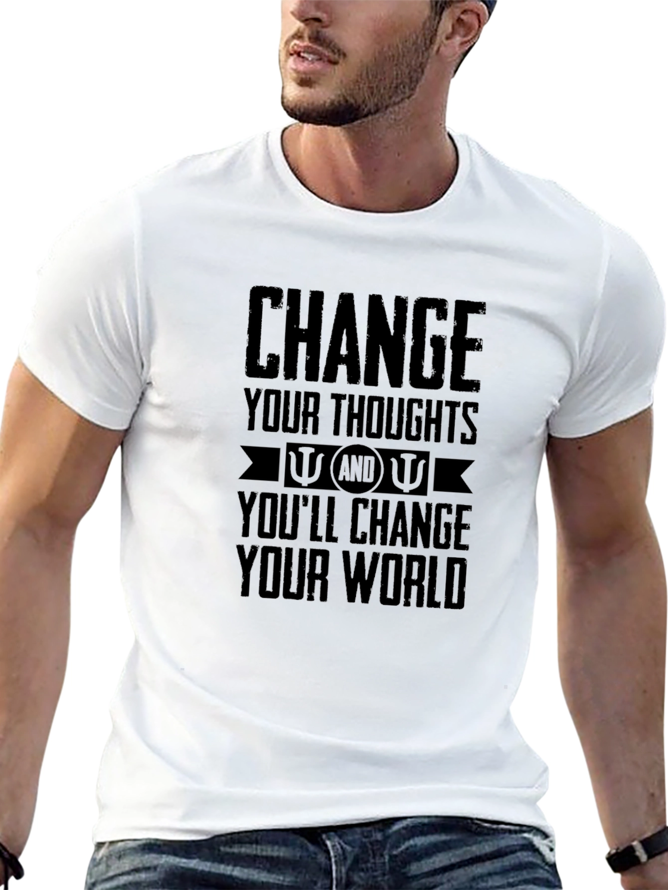 Change Your Thoughts T-Shirt - Motivational Graphic Tee