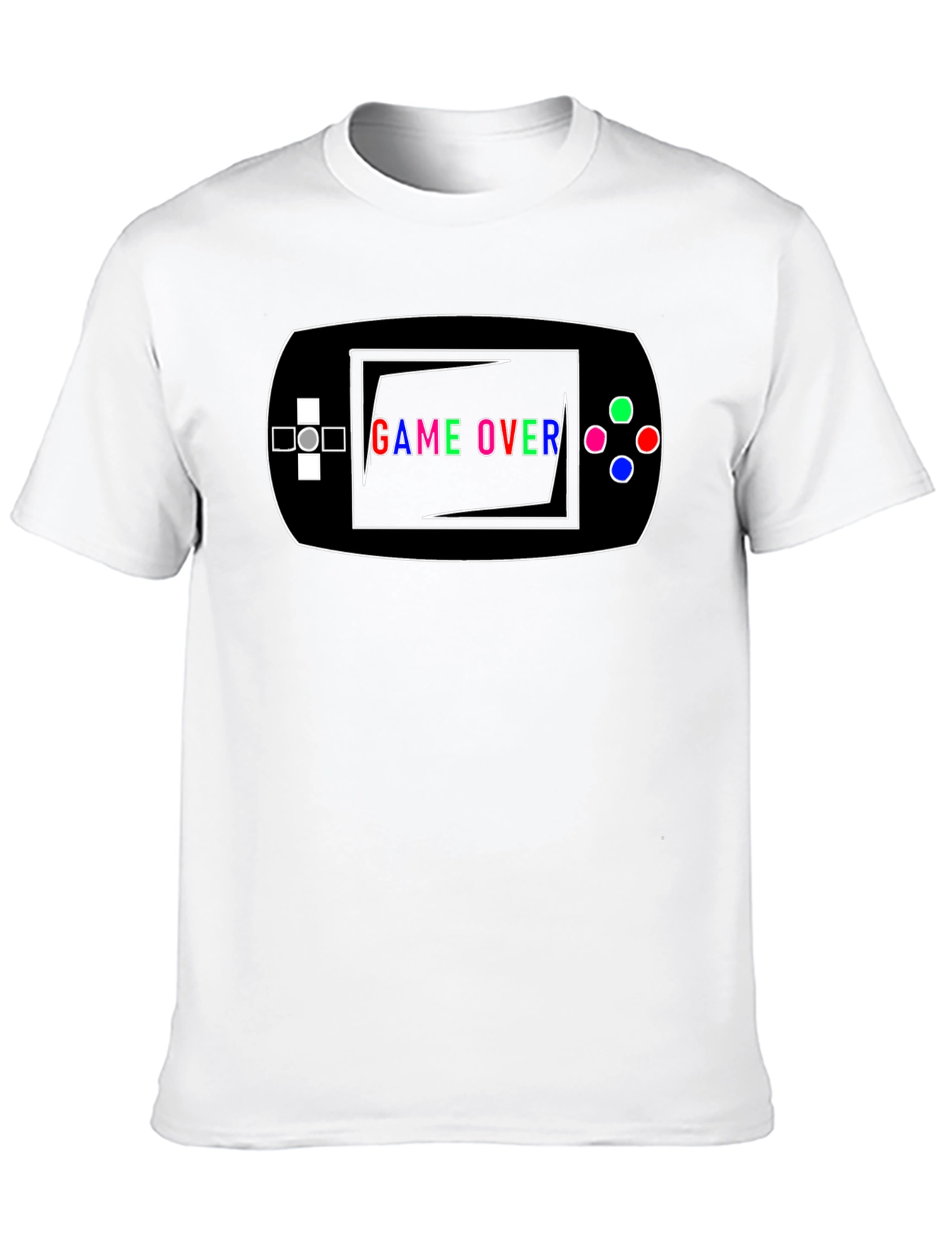 Game Over Console T-Shirt - Retro Gamer Tee