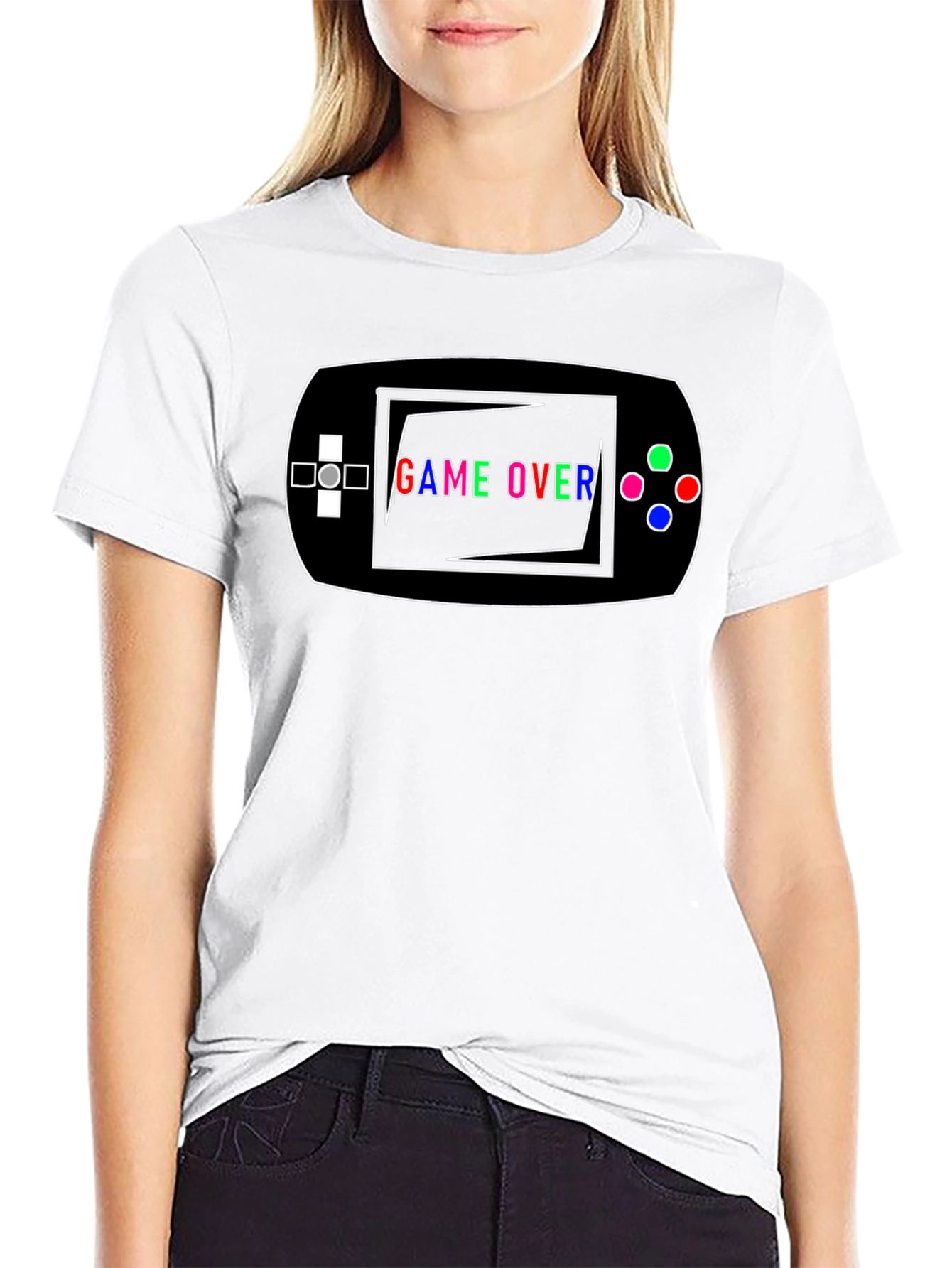 Game Over Console T-Shirt - Retro Gamer Tee