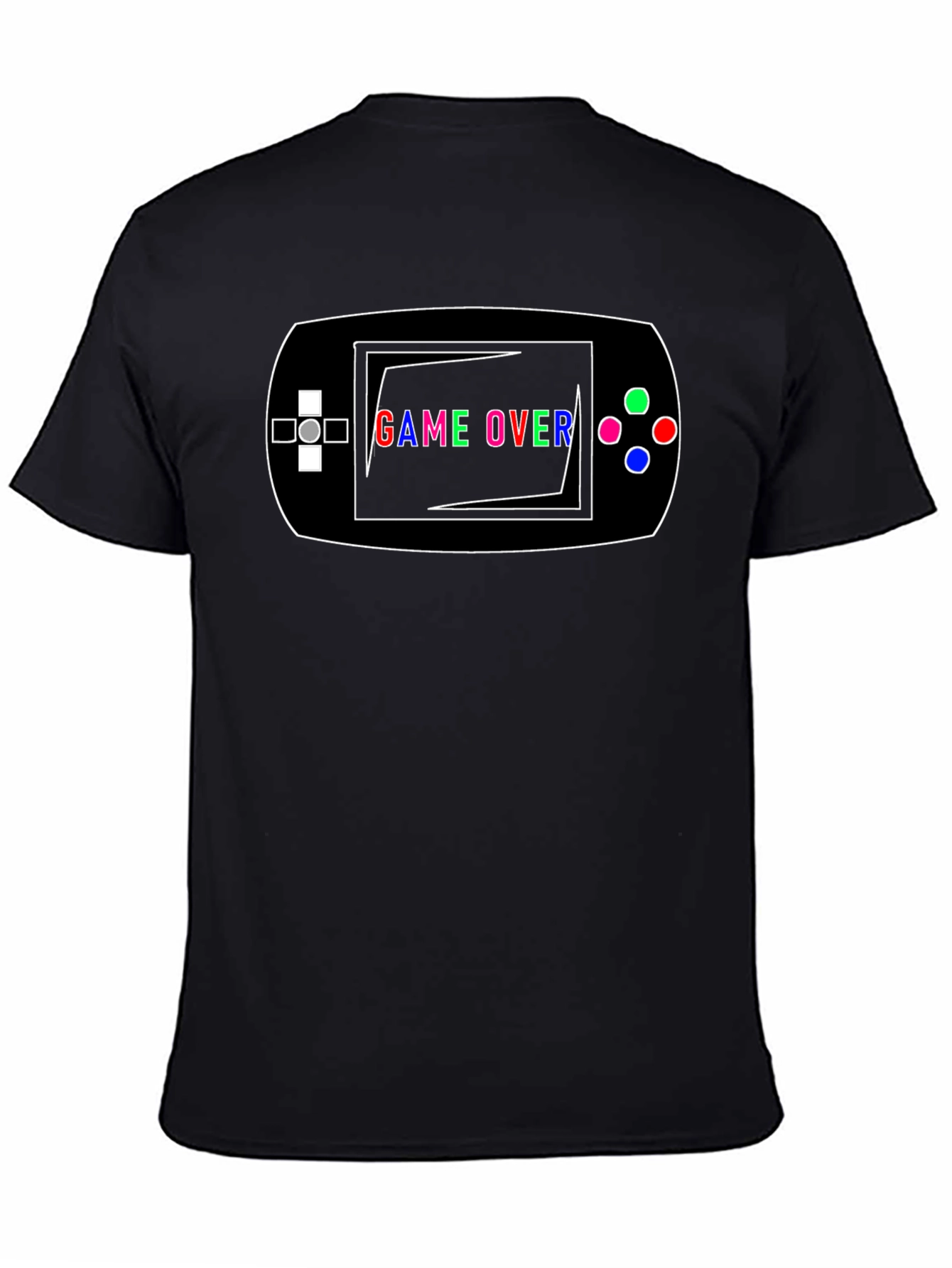 Game Over Console T-Shirt - Retro Gamer Tee
