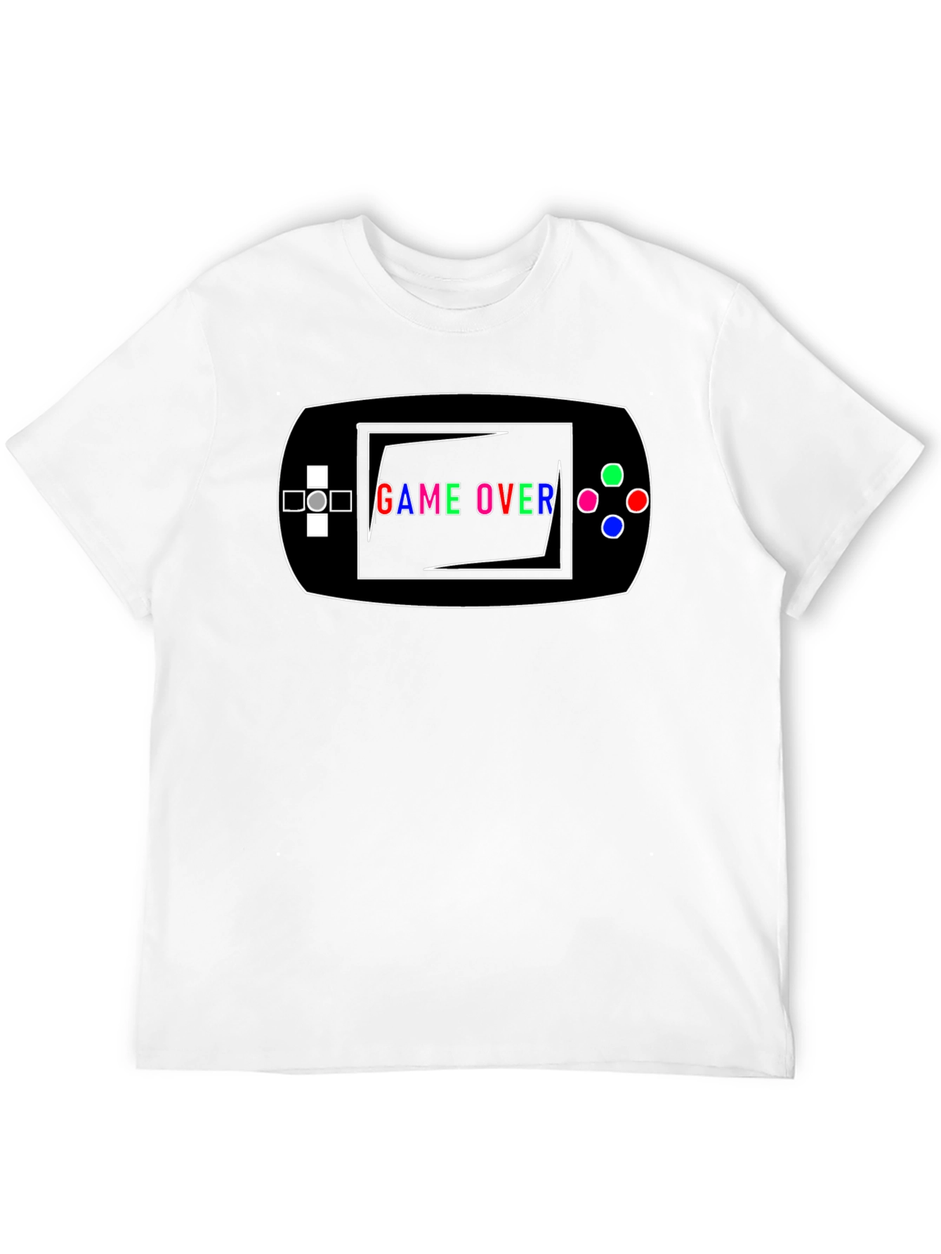 Game Over Console T-Shirt - Retro Gamer Tee