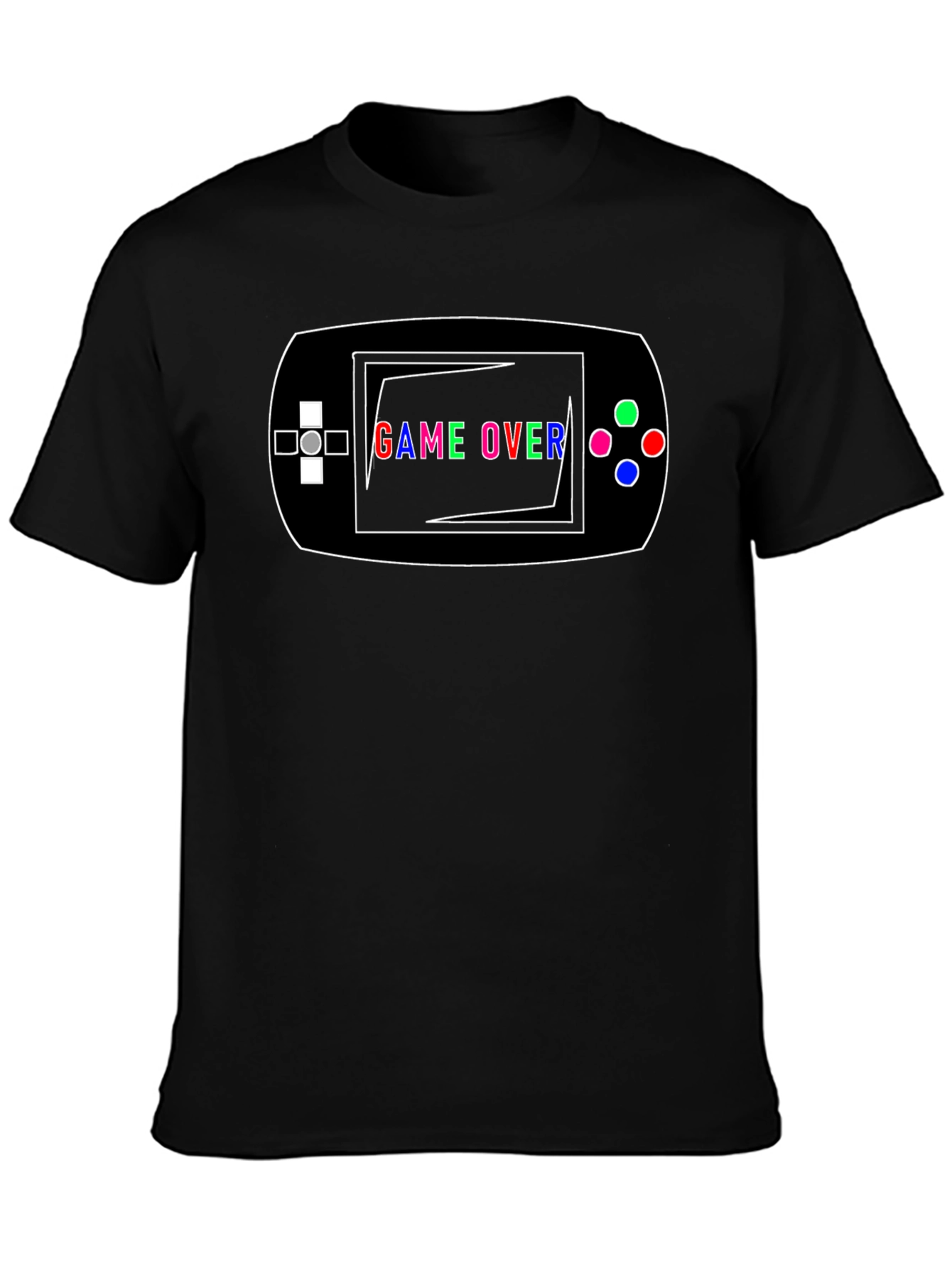 Game Over Console T-Shirt - Retro Gamer Tee