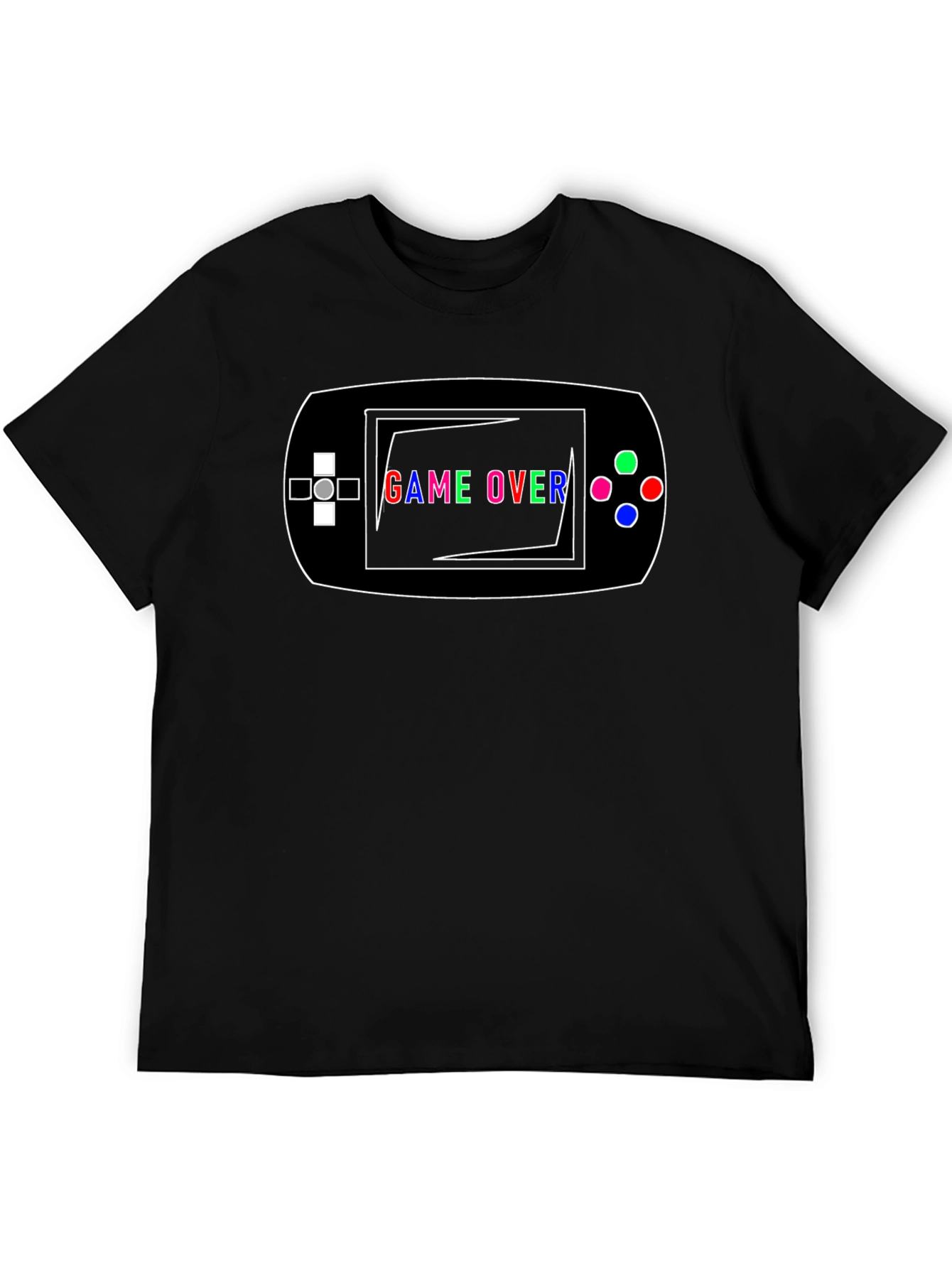 Game Over Console T-Shirt - Retro Gamer Tee
