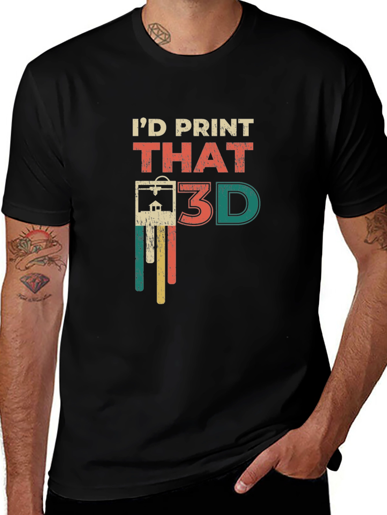Id Print That 3D T-Shirt