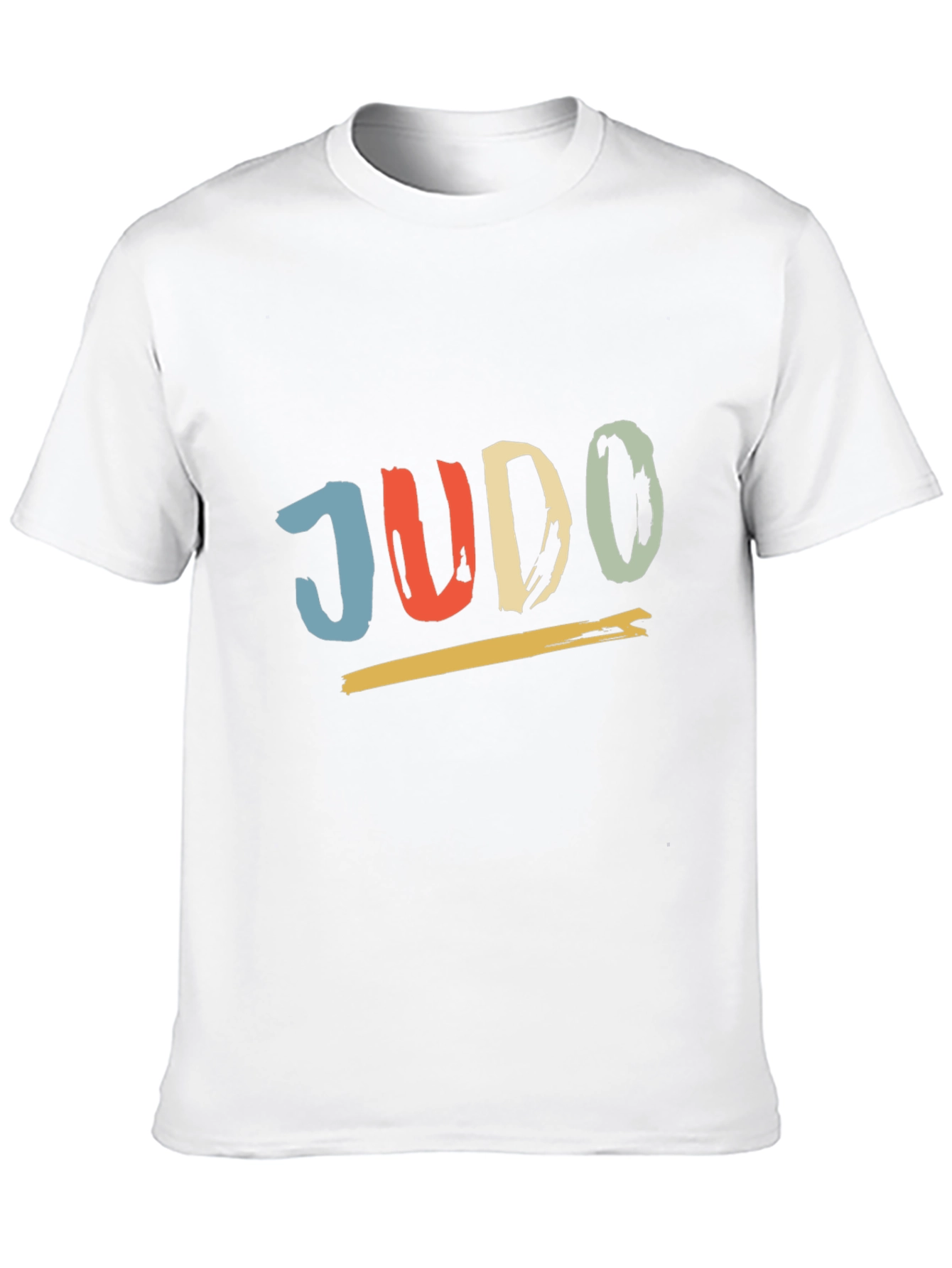 Retro Judo T-Shirt - Black