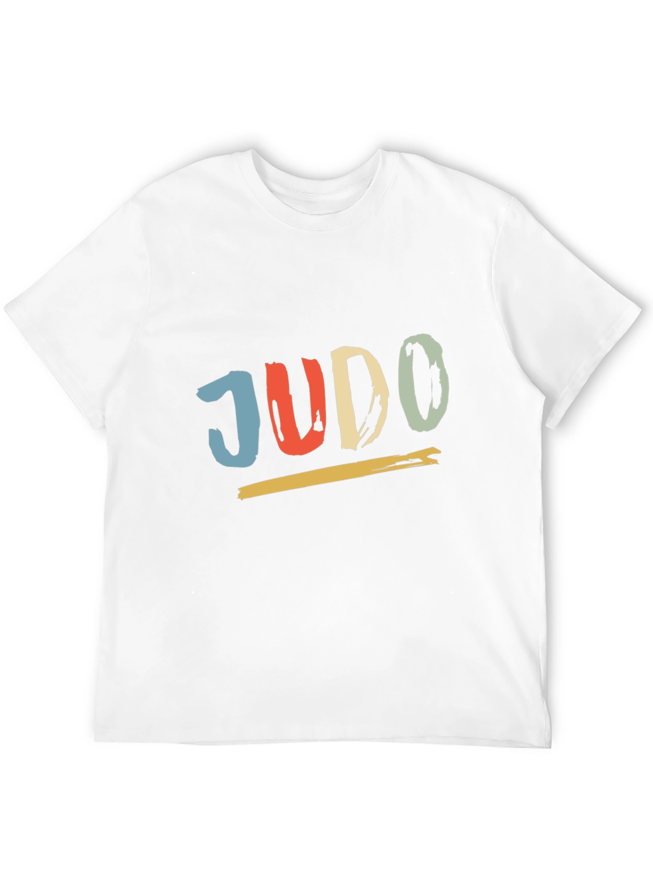 Retro Judo T-Shirt - Black