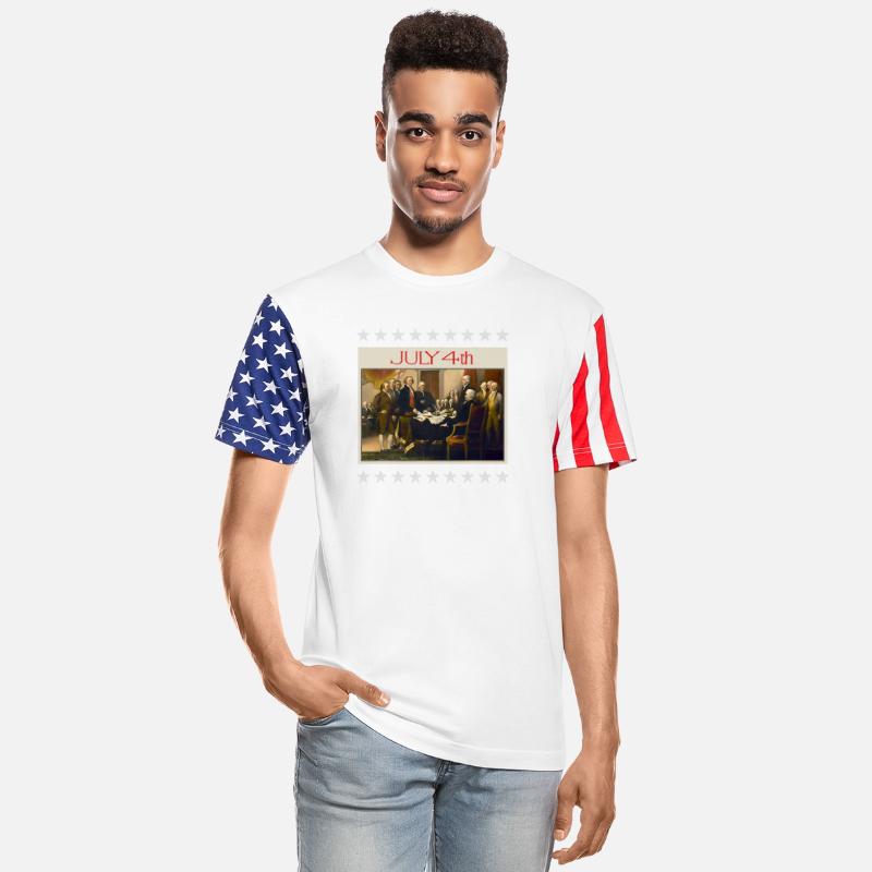 July 4th Independence Signing the Declaration T Sh