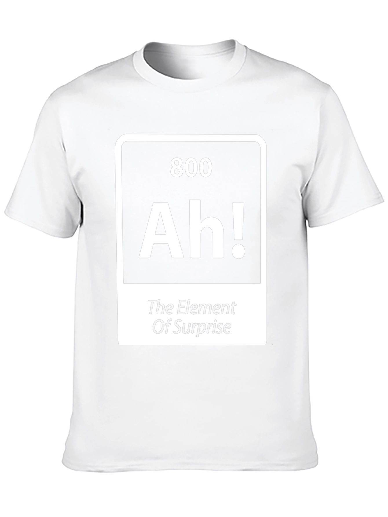 Element of Surprise Graphic Tee - Funny Science Shirt