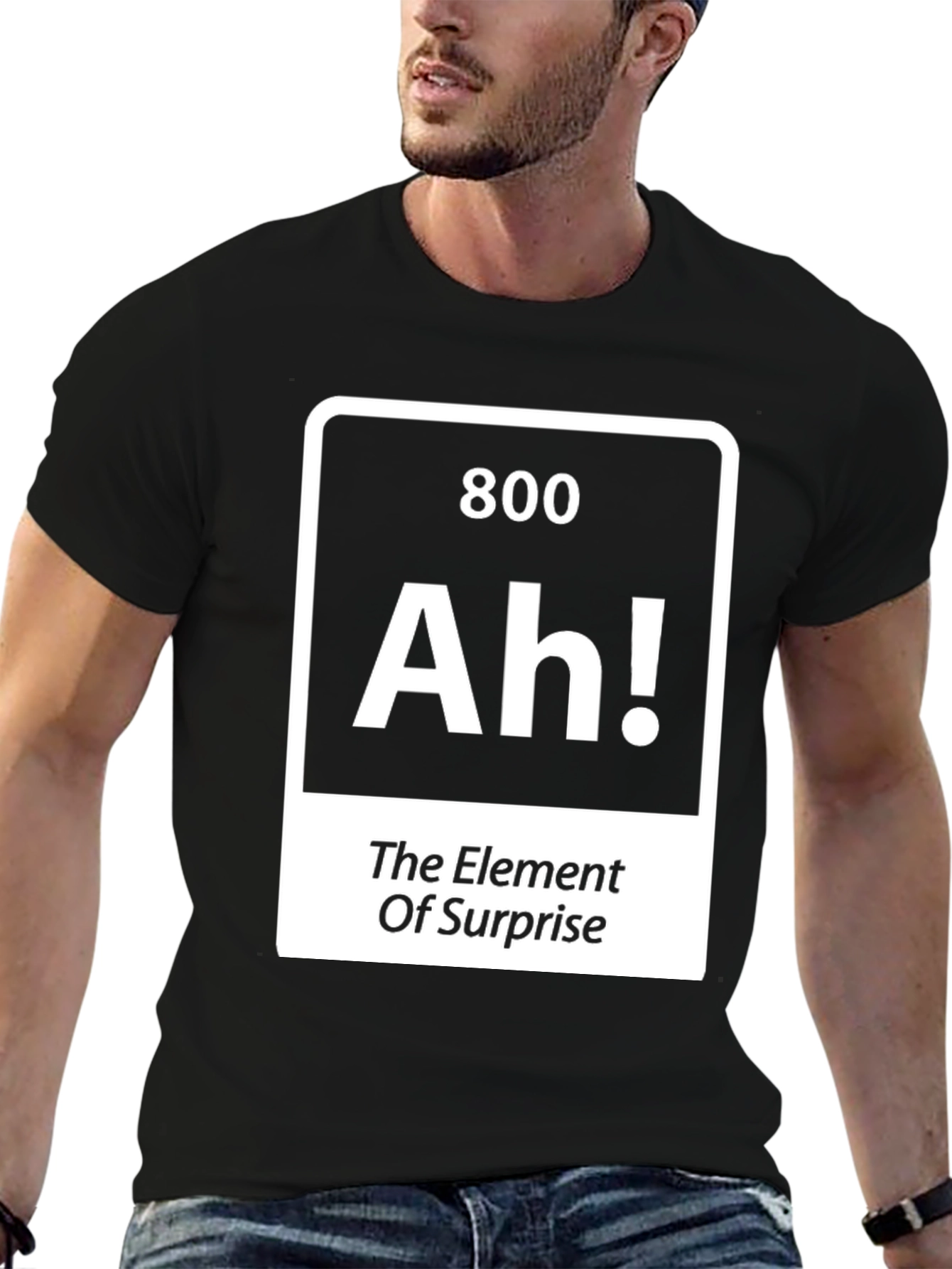 Element of Surprise Graphic Tee - Funny Science Shirt